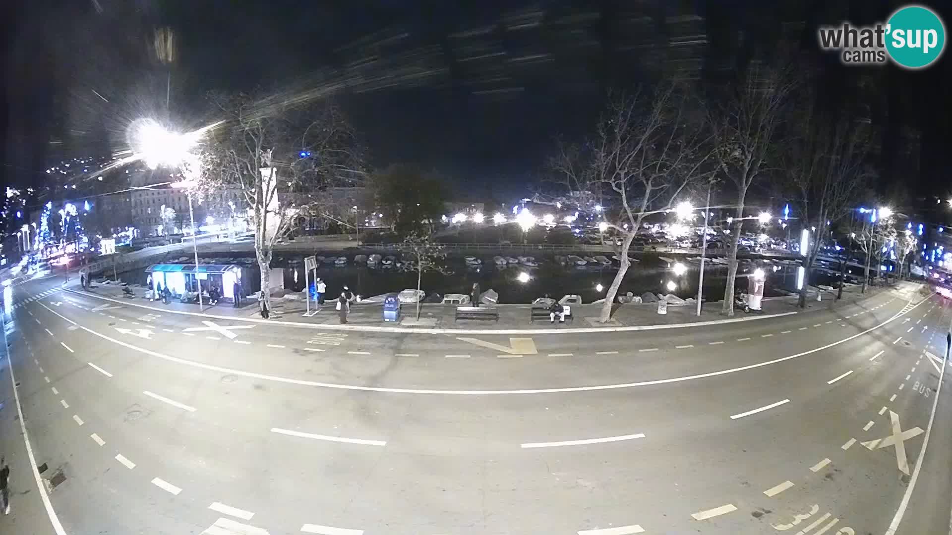 Rijeka – Der Blick auf Trsat und Sušak