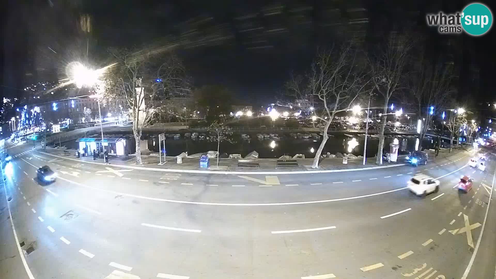 Rijeka – Der Blick auf Trsat und Sušak