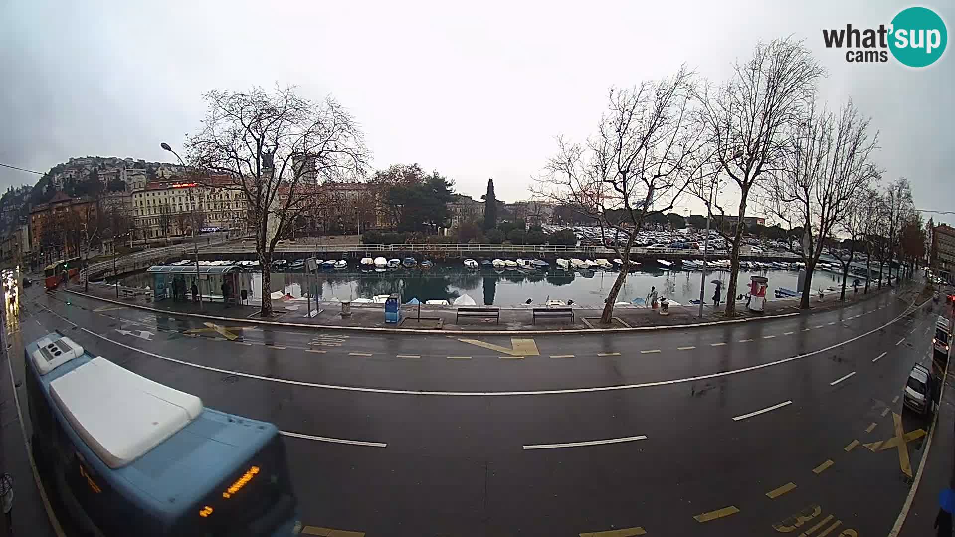 Rijeka –  La vue de Trsat et Sušak