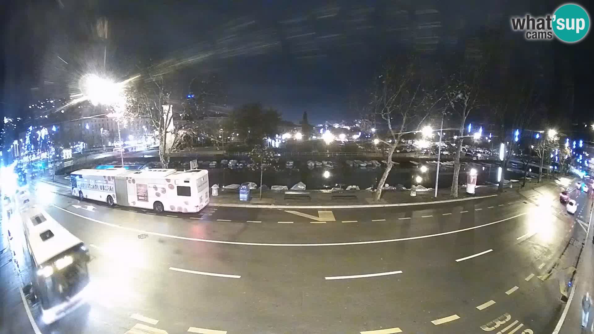 Rijeka –  La vue de Trsat et Sušak