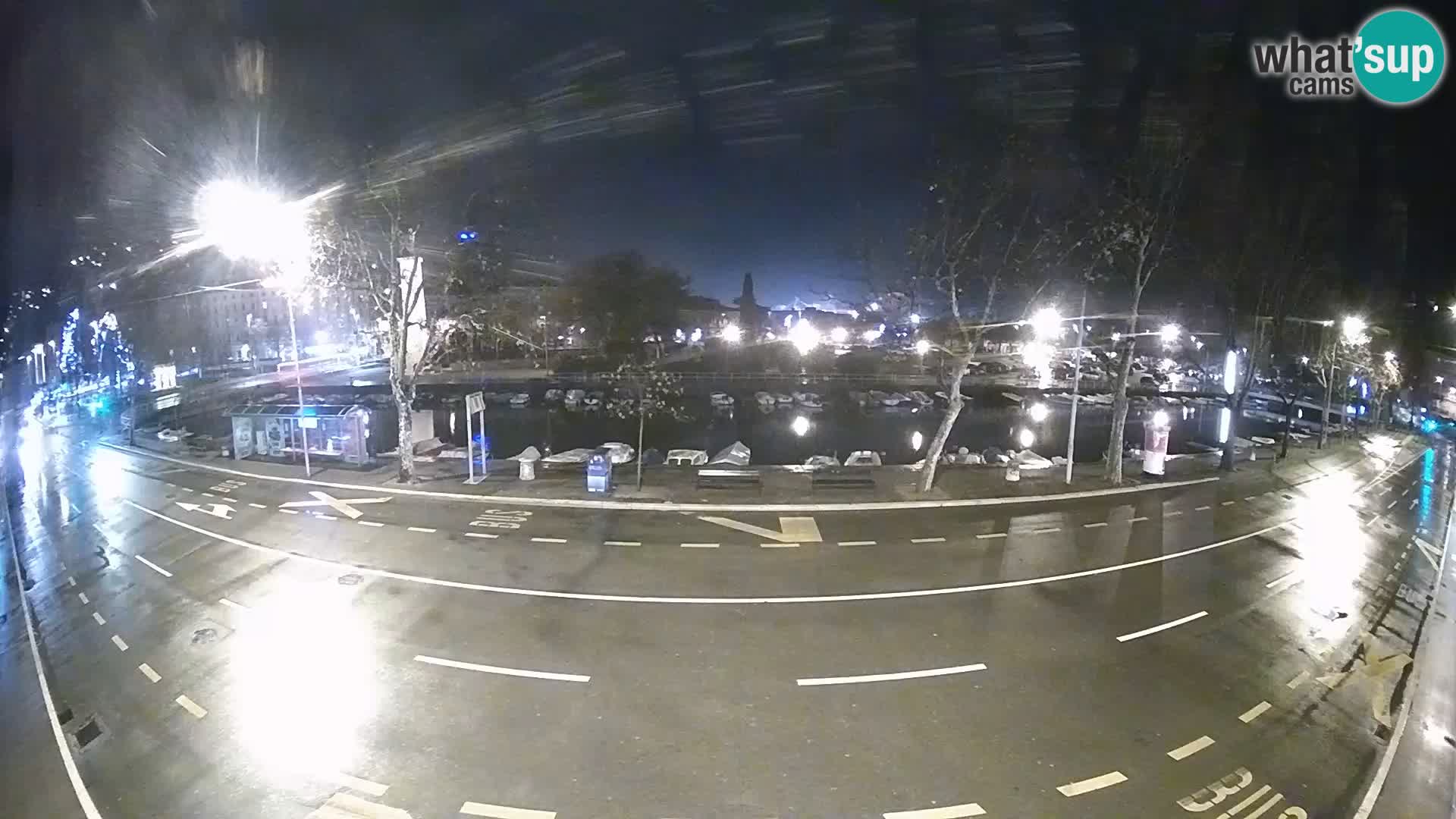 Rijeka –  La vue de Trsat et Sušak