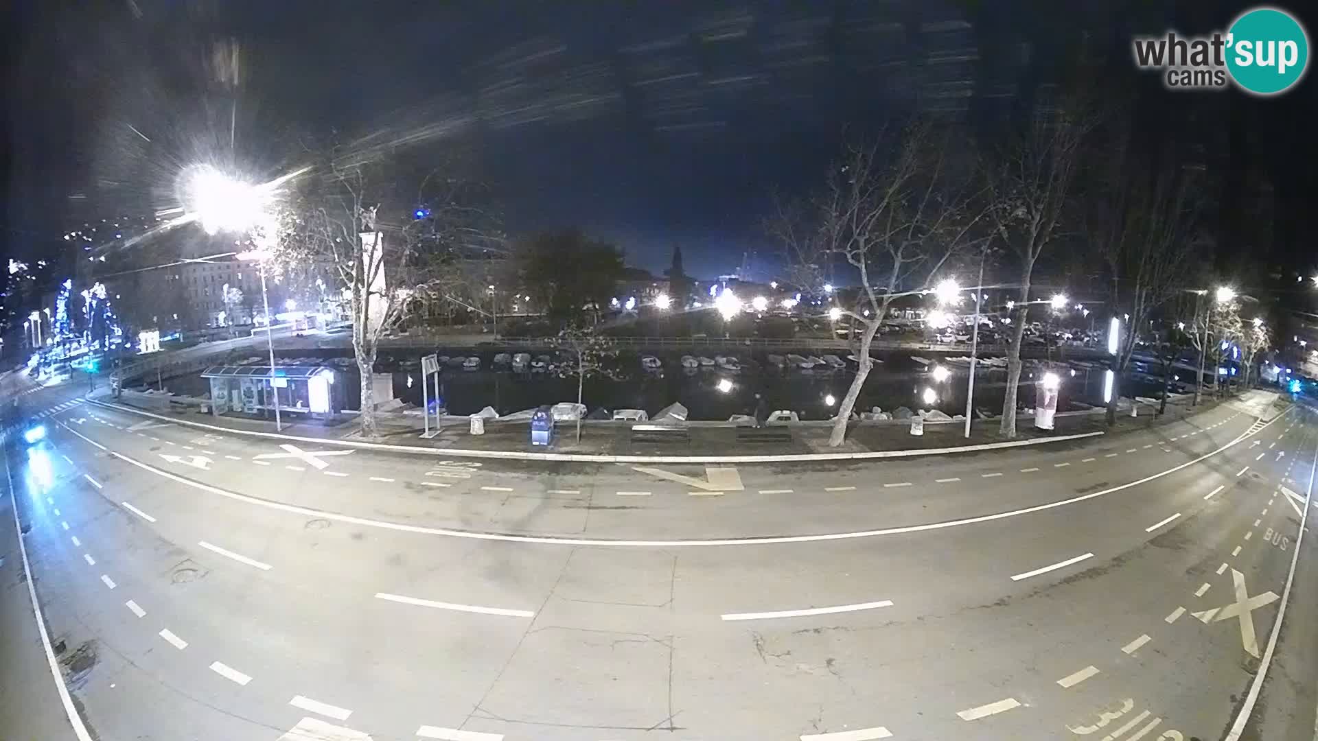 Rijeka –  La vue de Trsat et Sušak