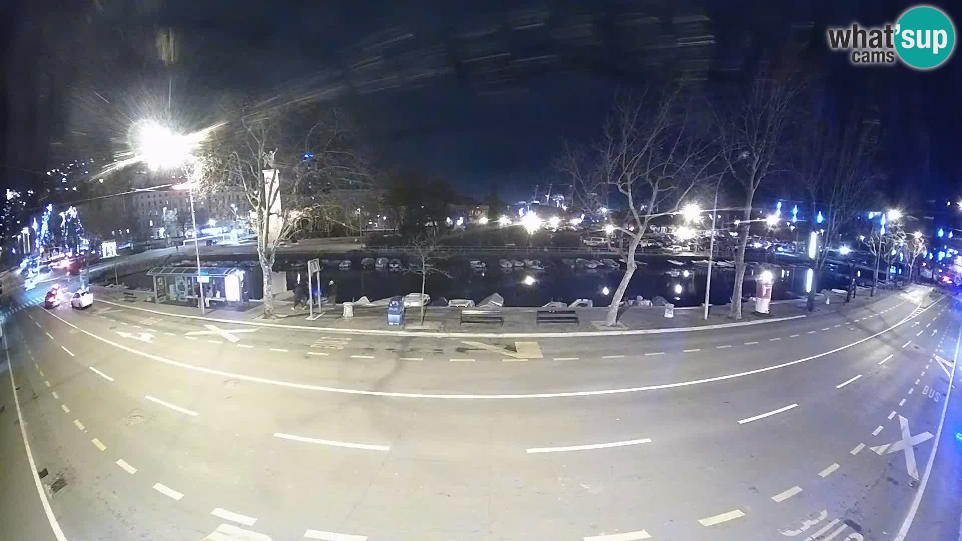 Rijeka –  La vista de Trsat y de Sušak