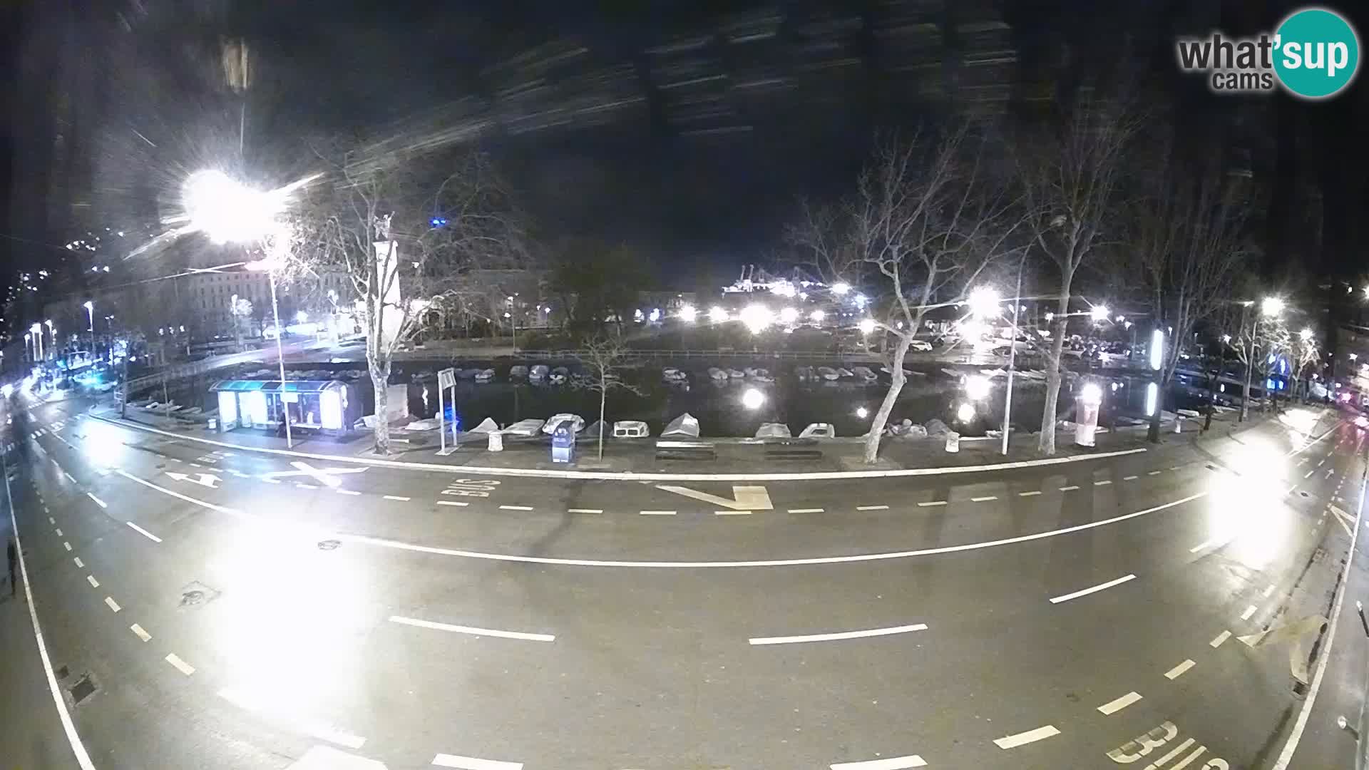 Rijeka –  La vue de Trsat et Sušak