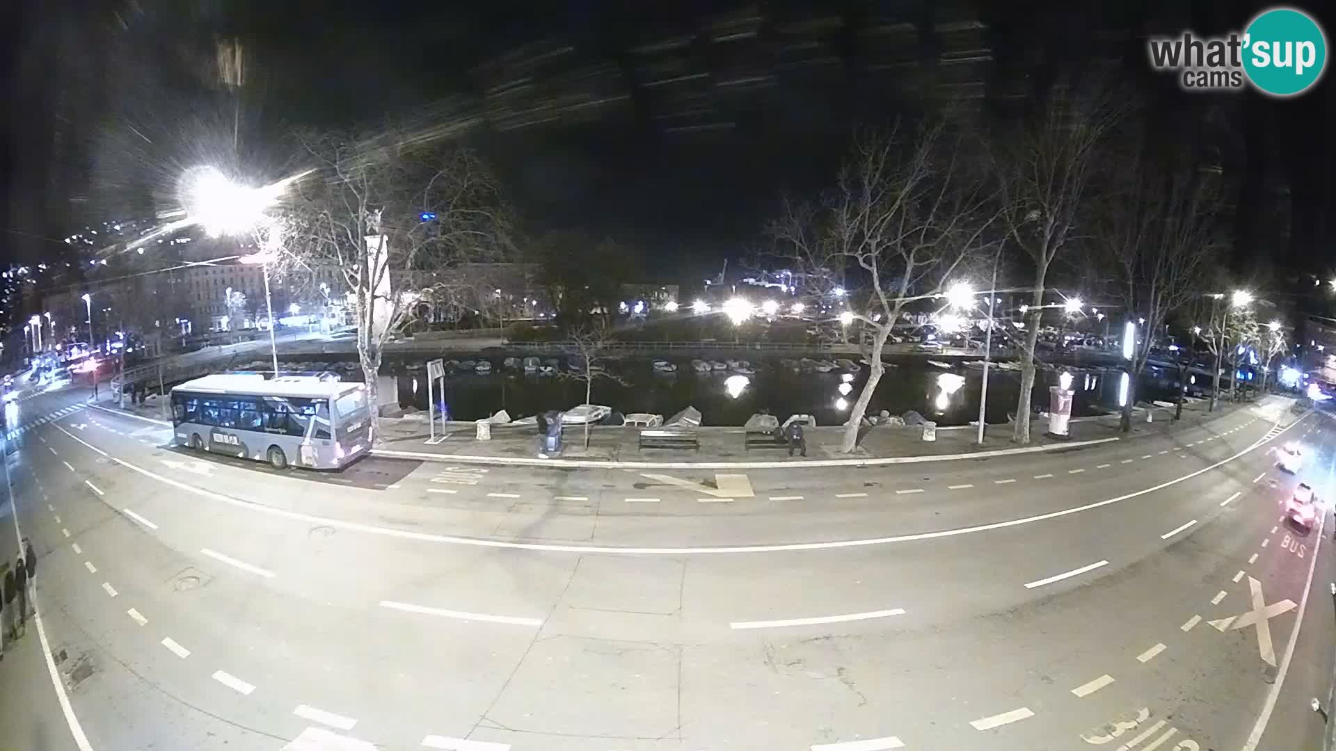 Rijeka –  La vista de Trsat y de Sušak