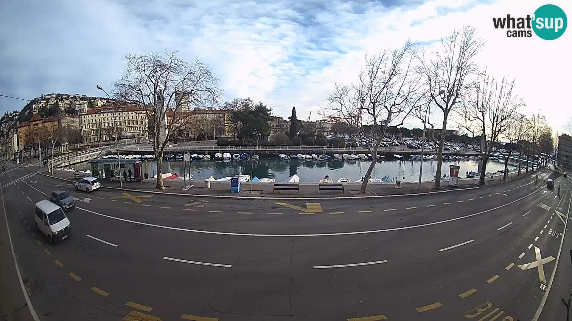 Rijeka – Der Blick auf Trsat und Sušak