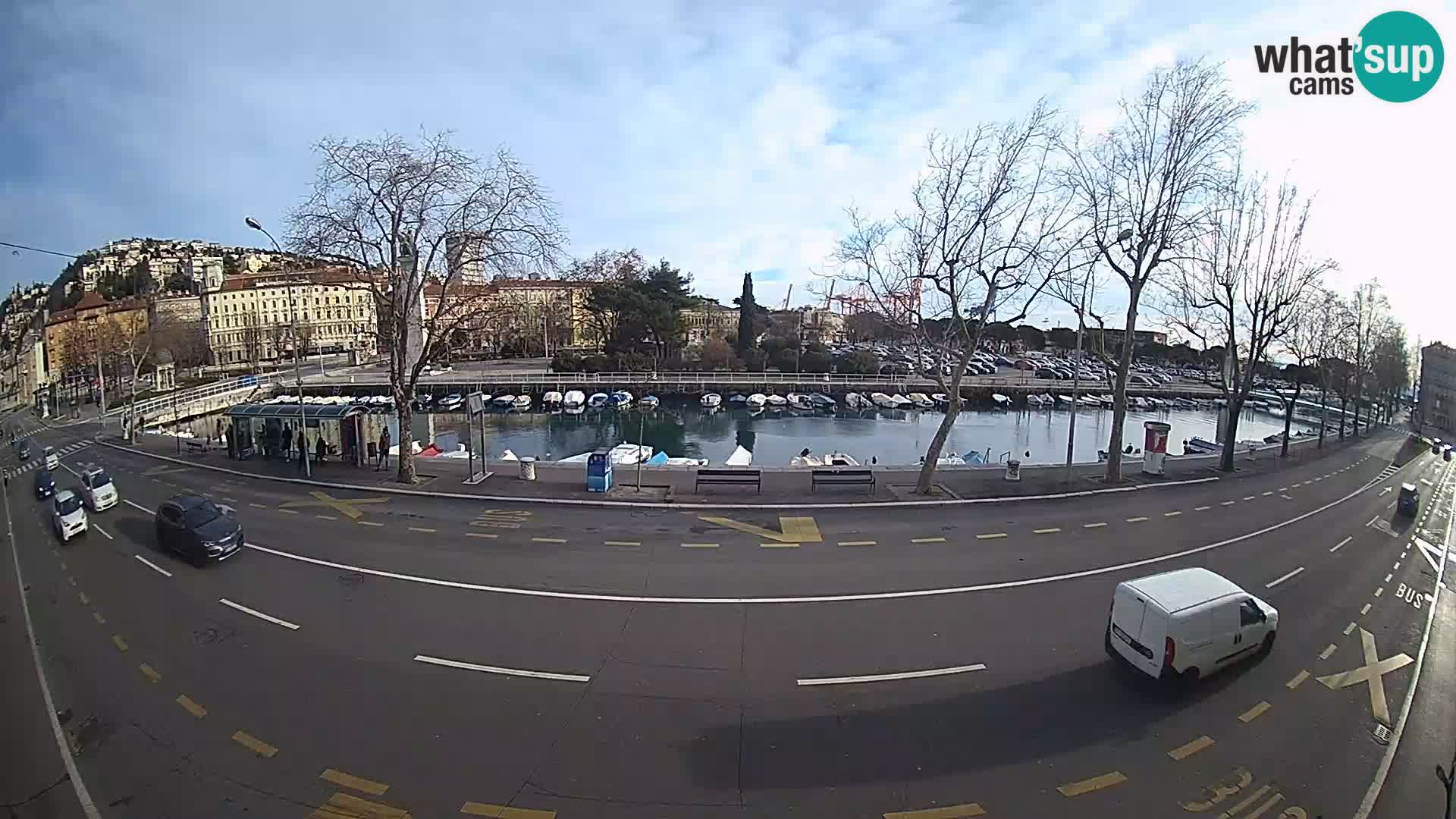 Rijeka – Der Blick auf Trsat und Sušak