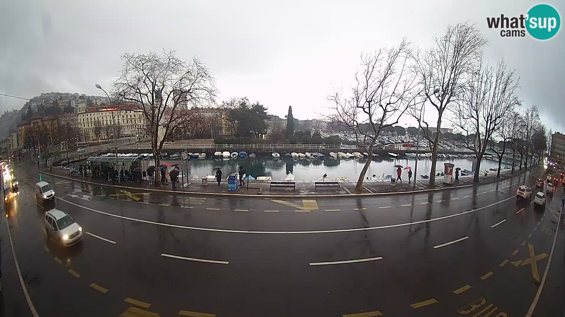 Rijeka – Der Blick auf Trsat und Sušak