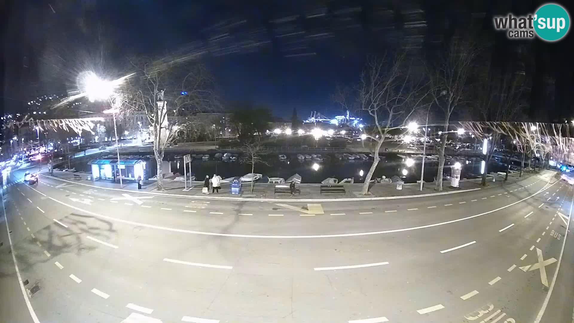 Rijeka –  La vue de Trsat et Sušak