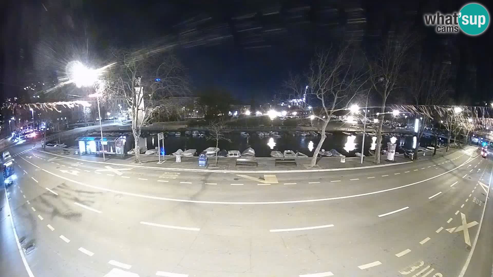 Rijeka –  pogled na Trsat i Sušak