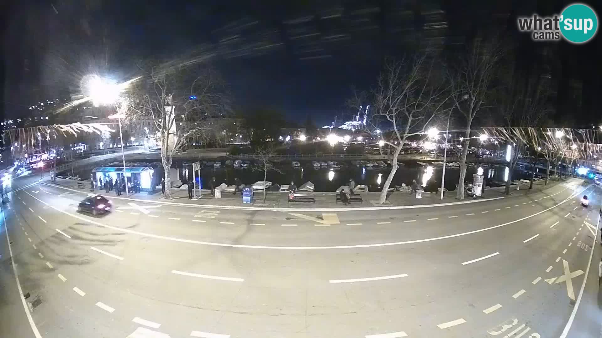 Rijeka – Der Blick auf Trsat und Sušak