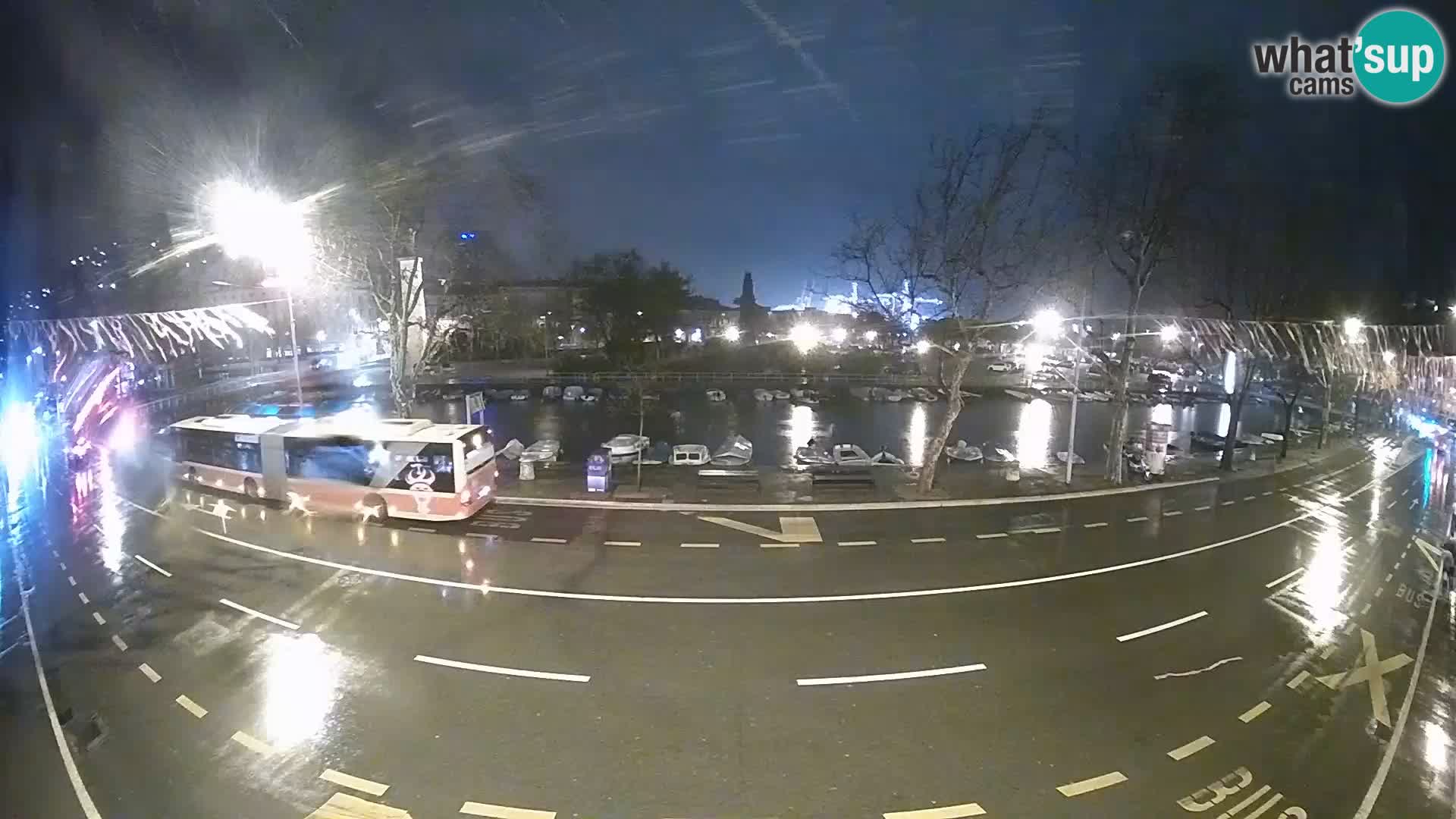 Rijeka – Der Blick auf Trsat und Sušak