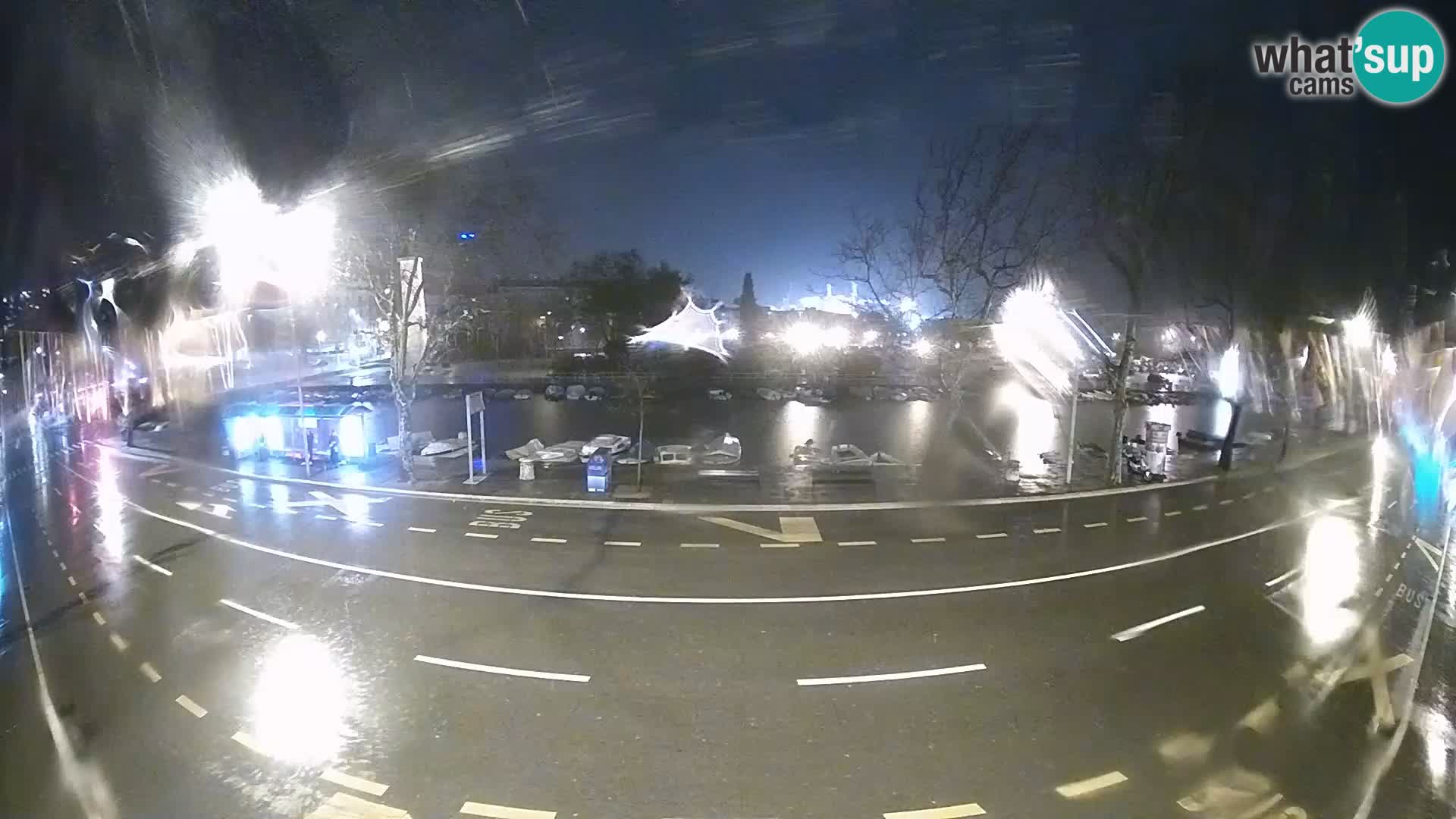 Rijeka –  La vista de Trsat y de Sušak