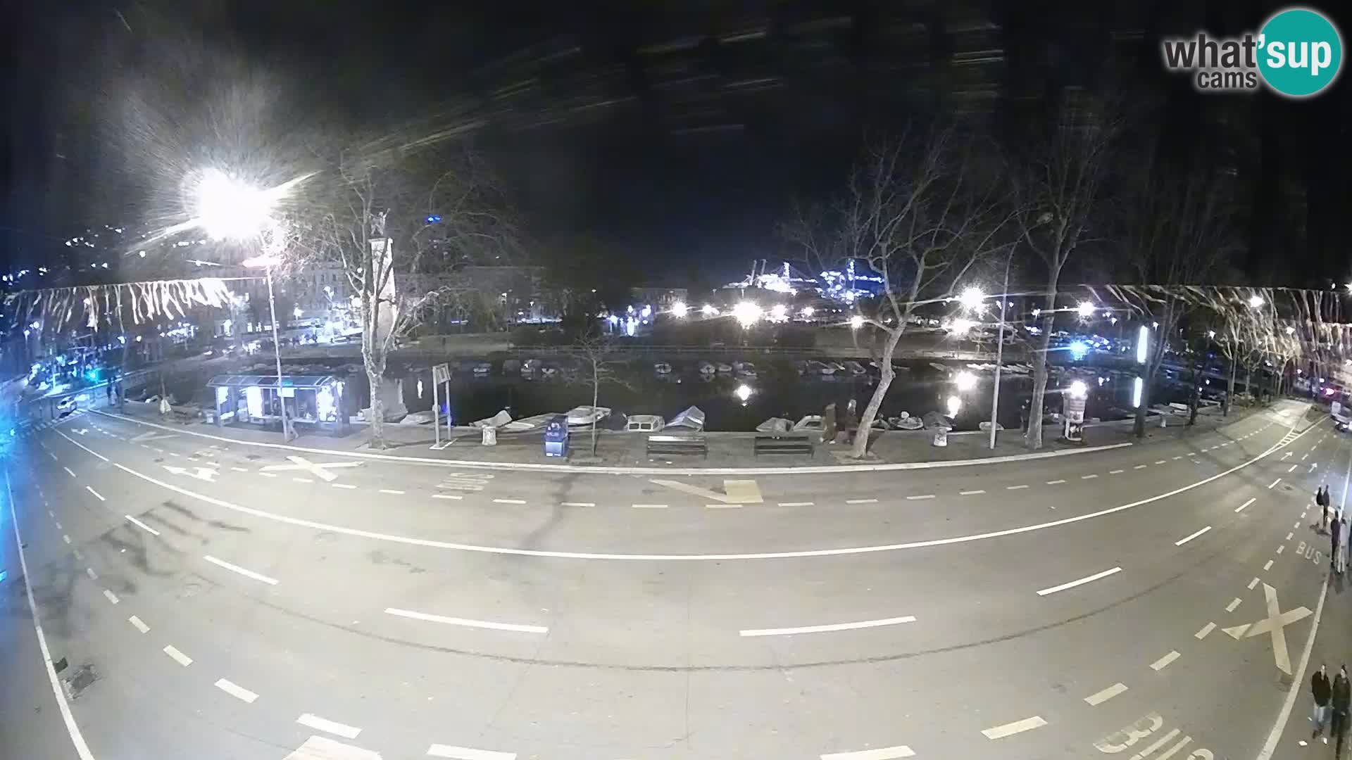 Rijeka –  La vista de Trsat y de Sušak