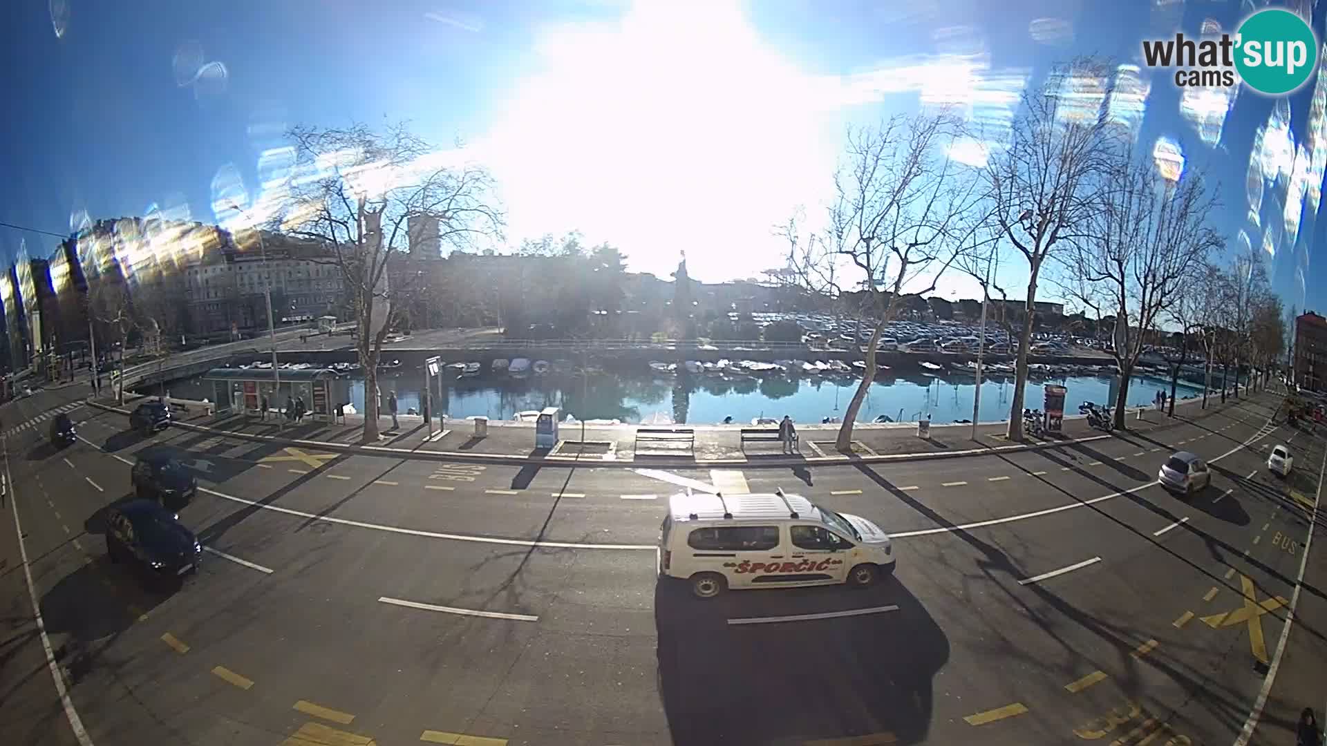 Rijeka – Der Blick auf Trsat und Sušak