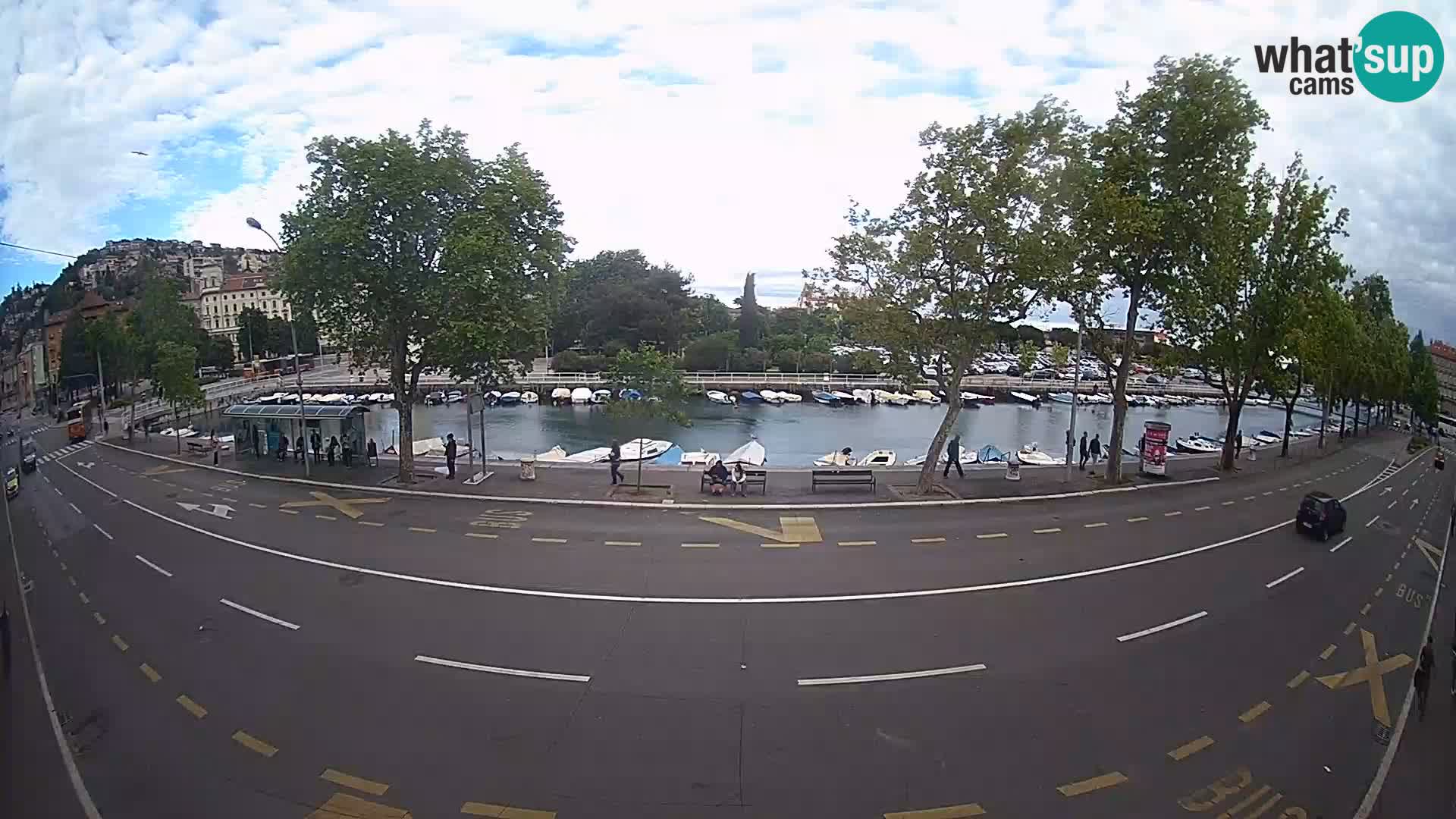 Rijeka – The view of Trsat and Sušak