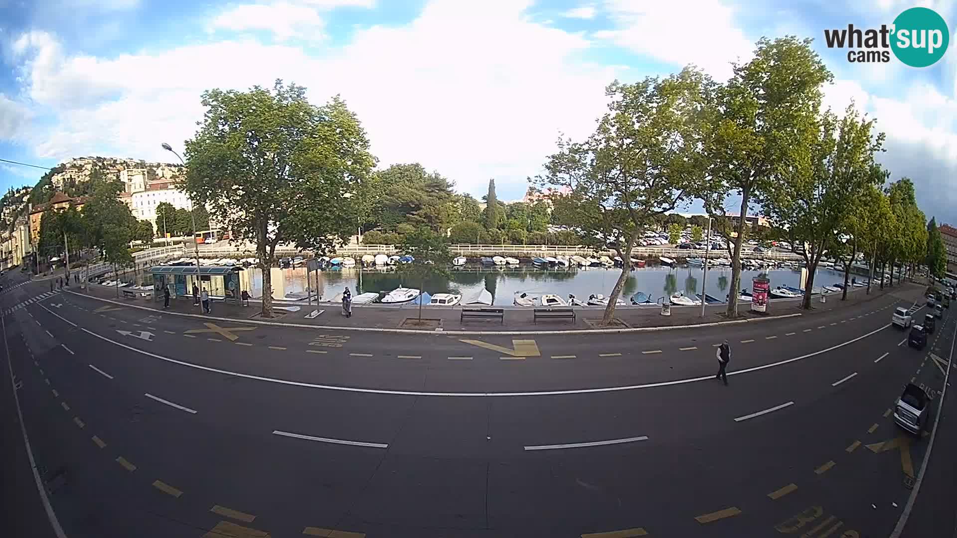 Rijeka – Der Blick auf Trsat und Sušak