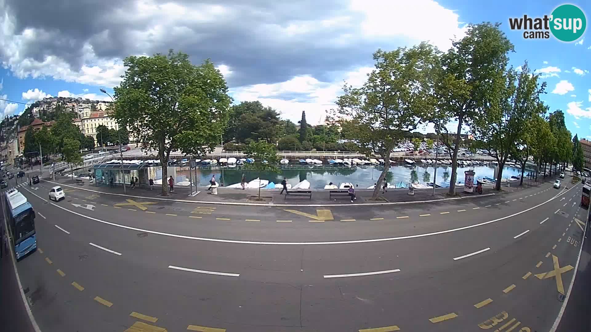 Rijeka – The view of Trsat and Sušak