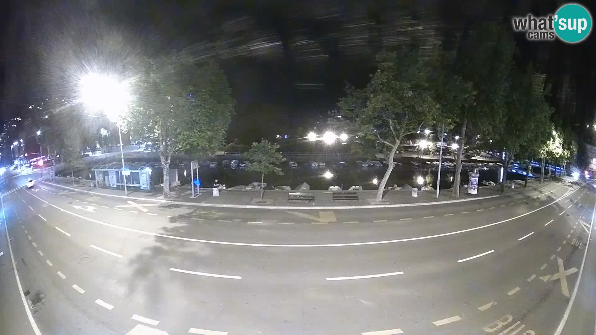 Rijeka –  pogled na Trsat i Sušak