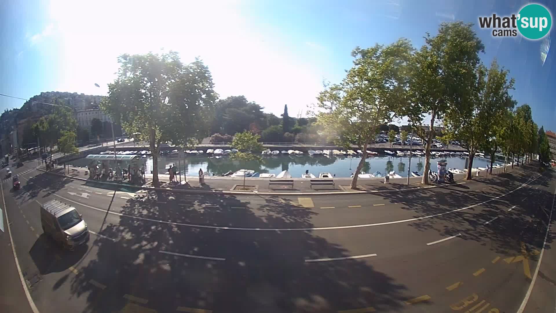 Rijeka –  La vista de Trsat y de Sušak