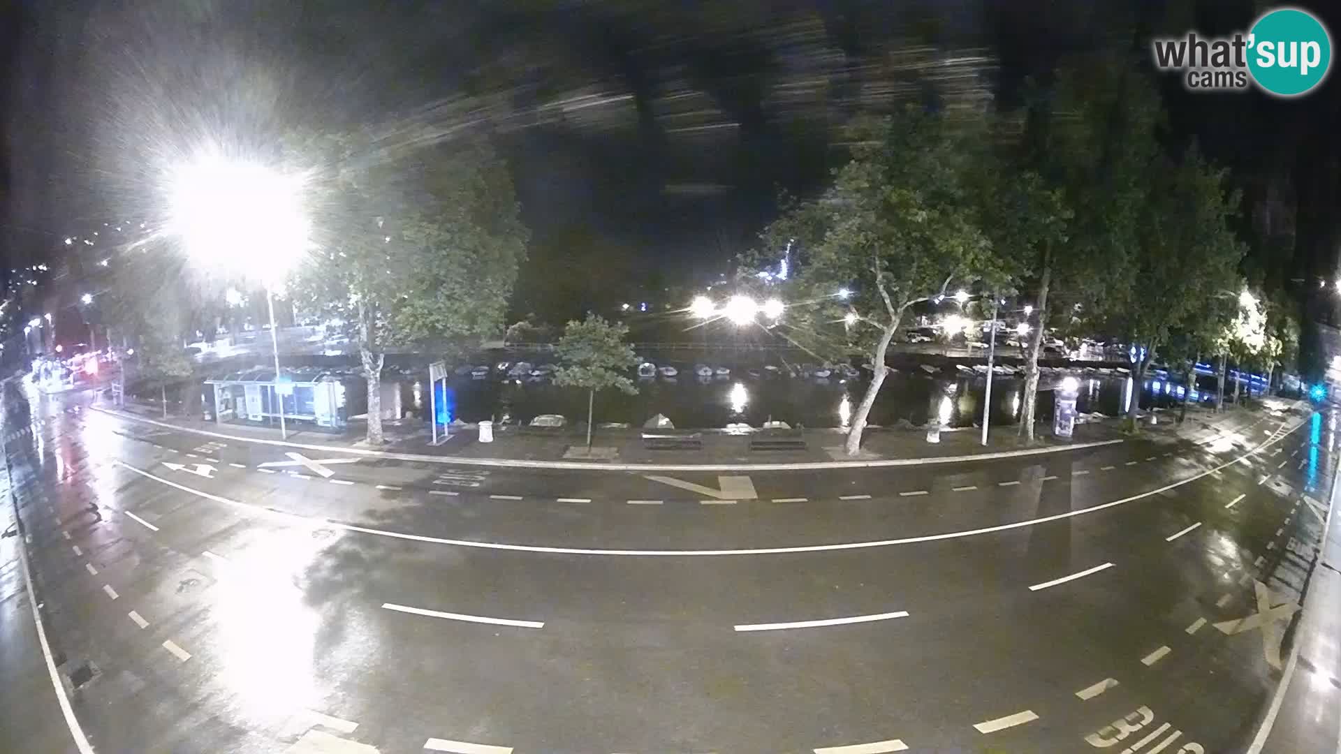 Rijeka –  pogled na Trsat i Sušak