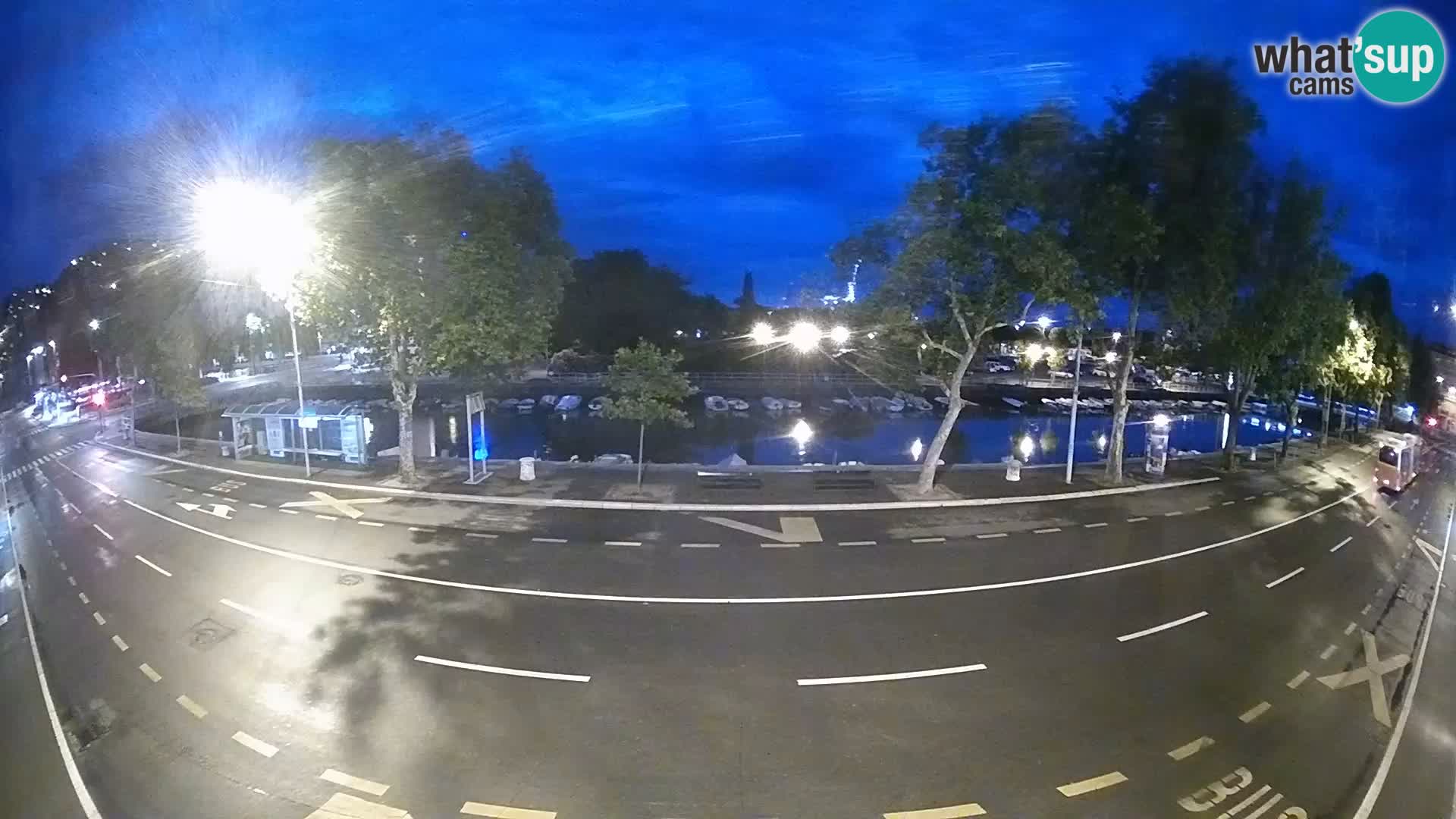Rijeka –  La vue de Trsat et Sušak