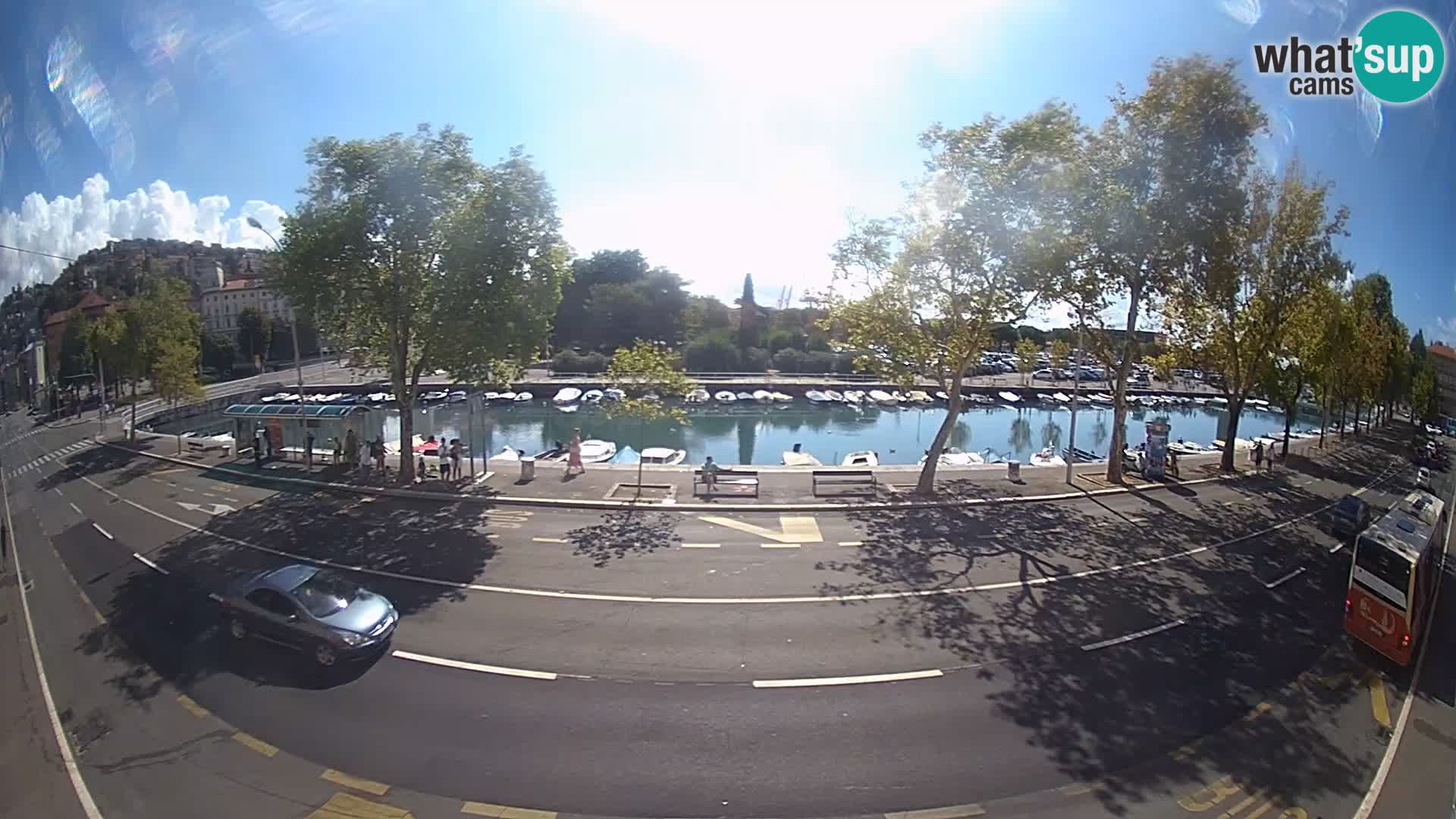 Rijeka –  La vue de Trsat et Sušak