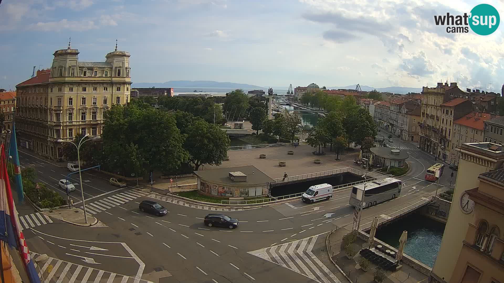 Rijeka –  Rječina, Fiumara and Tito square