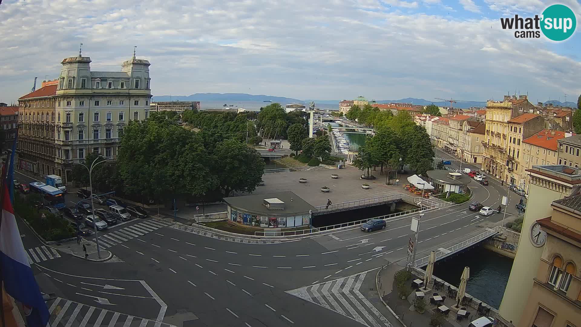 Rijeka –  Rječina, Fiumara and Tito square