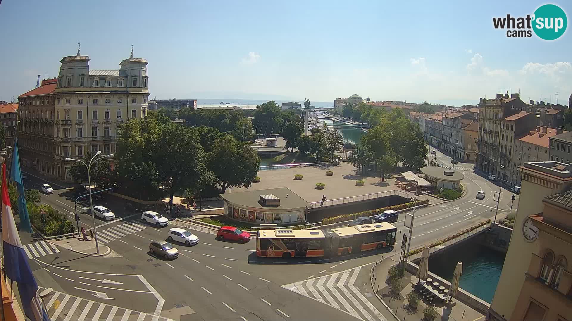Rijeka –  Rječina, Fiumara and Tito square