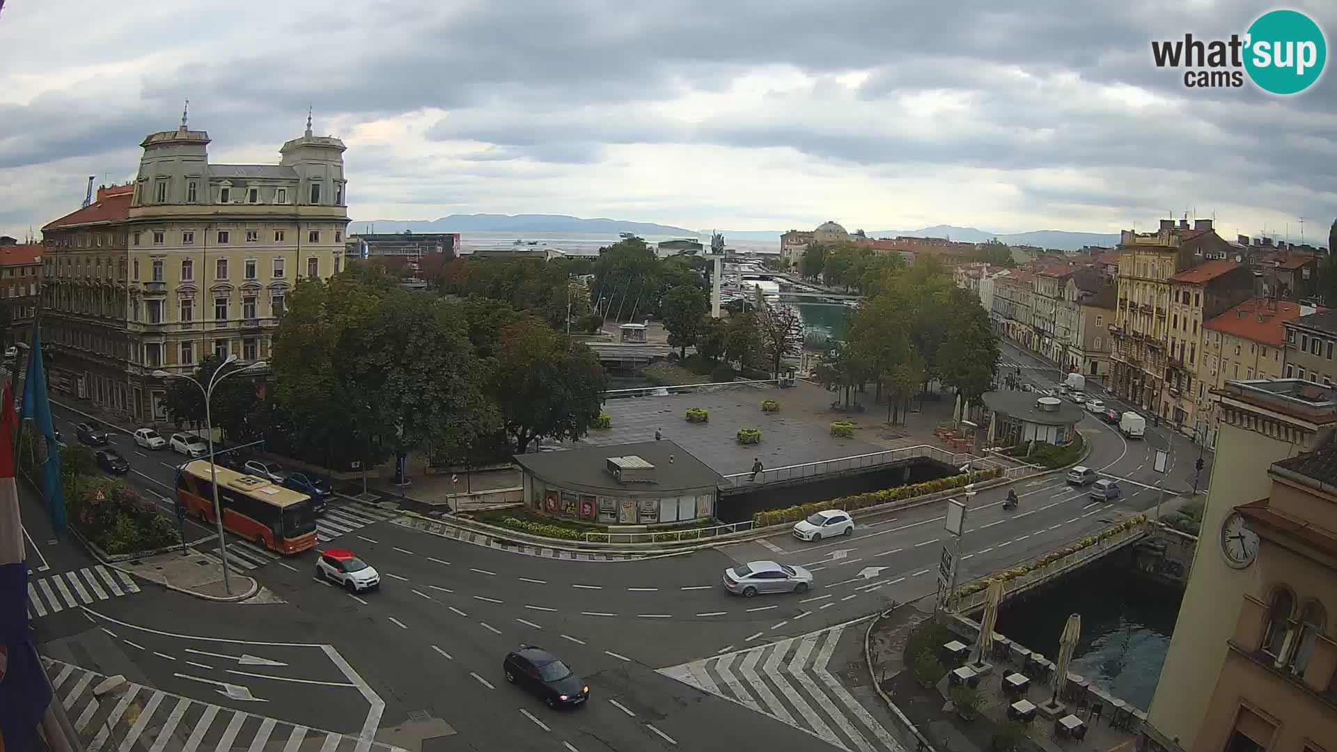 Rijeka –  Rječina, Fiumara and Tito square