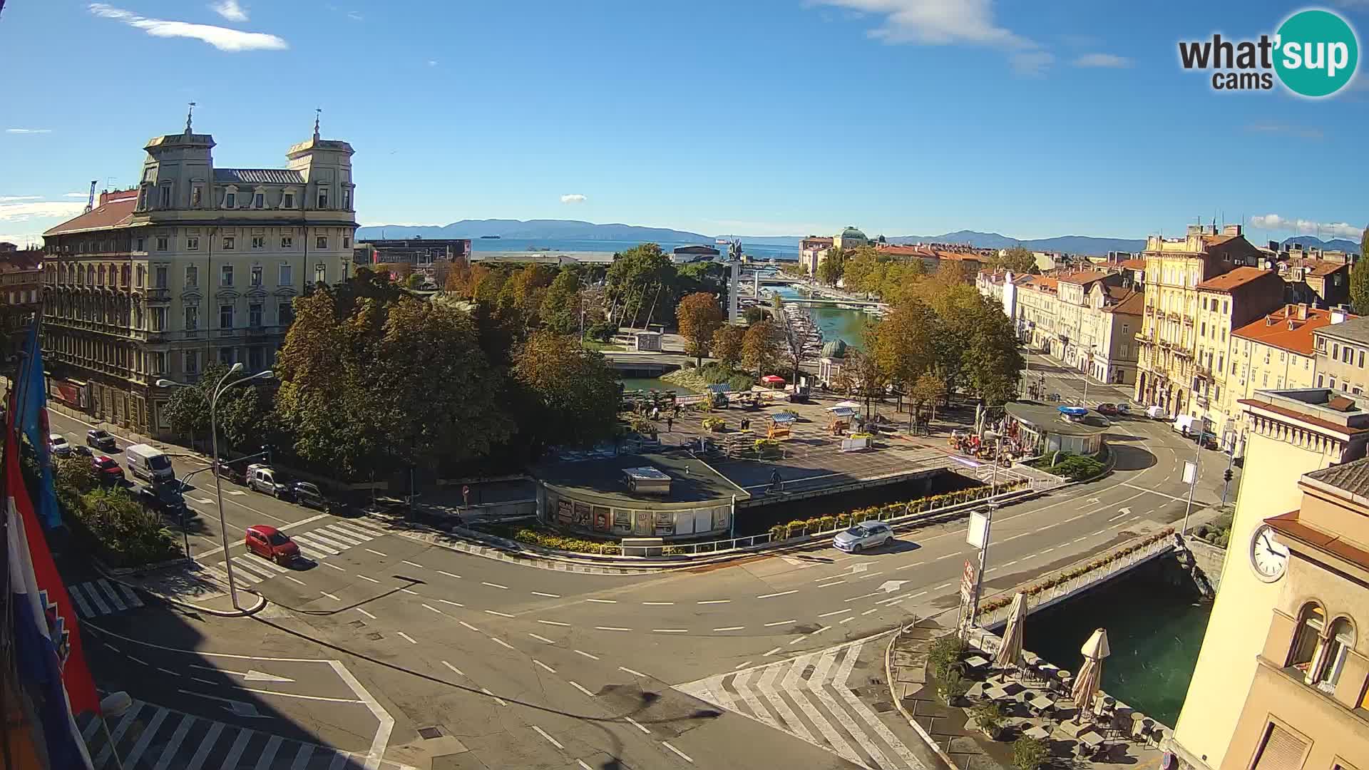 Rijeka –  Rječina, Fiumara and Tito square