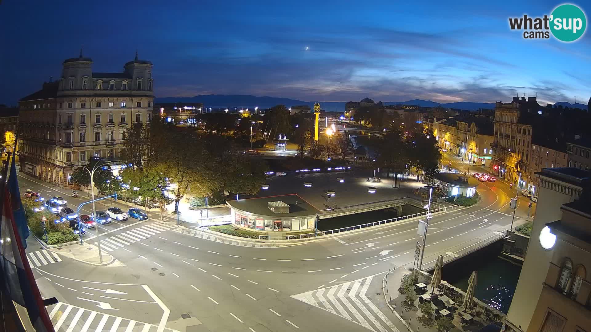 Rijeka –  Rječina, Fiumara and Tito square