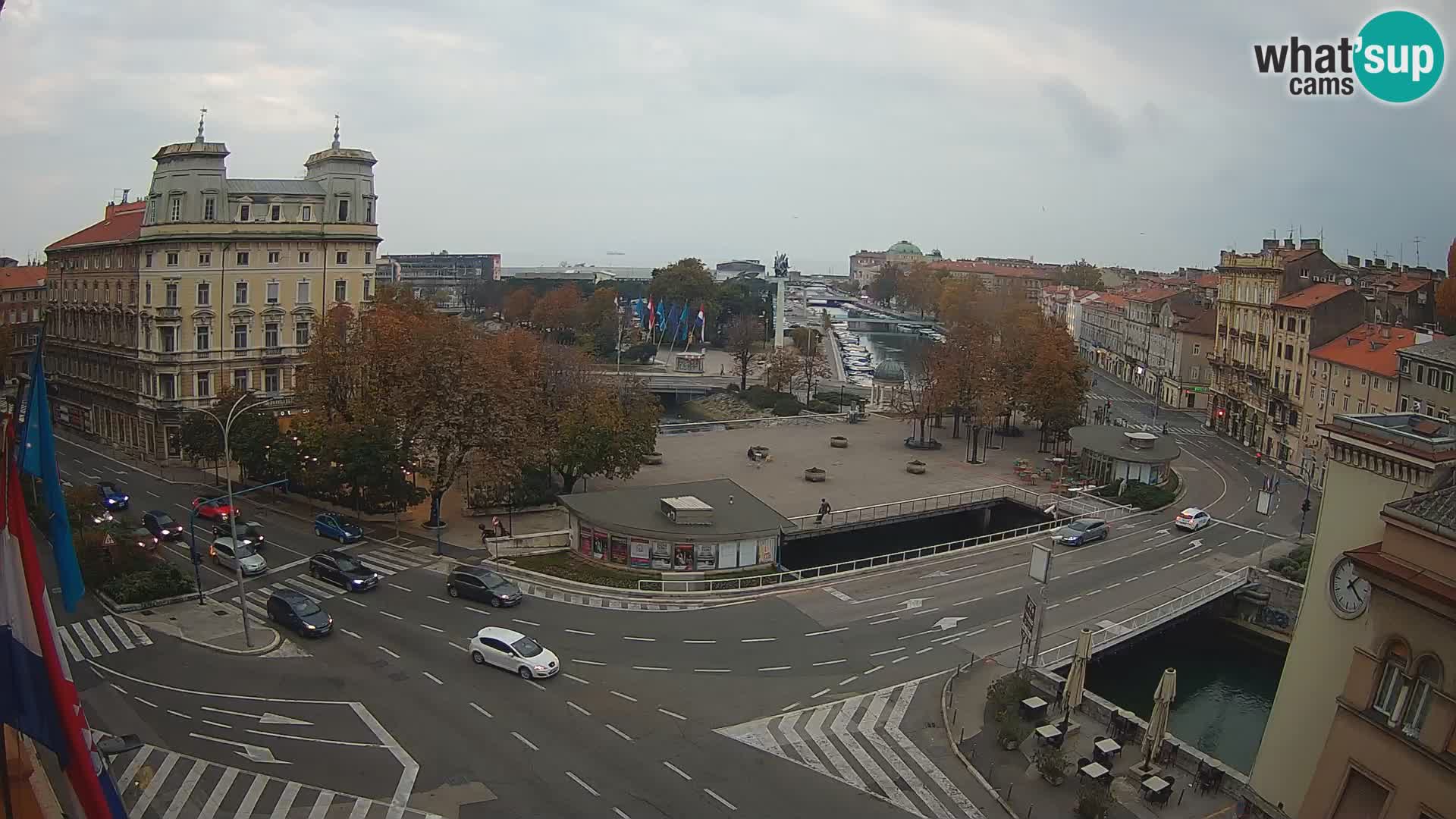 Rijeka –  Rječina, Fiumara and Tito square