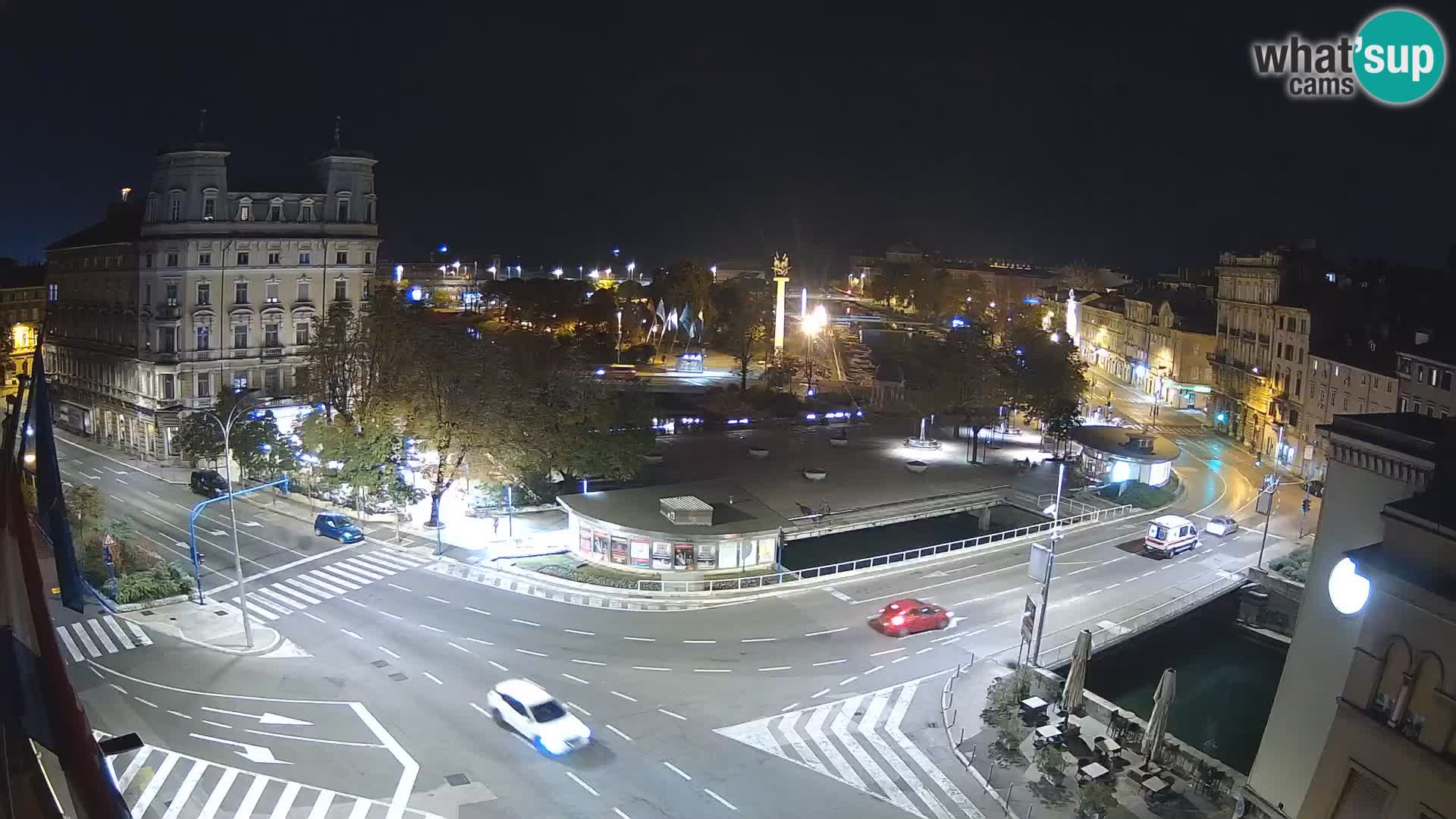 Rijeka –  Rječina, Fiumara and Tito square