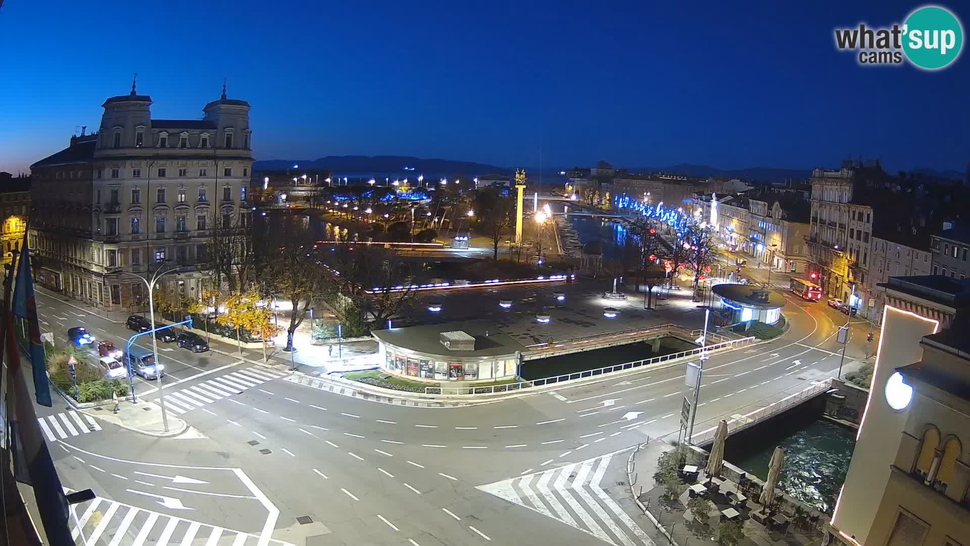 Rijeka –  Rječina, Fiumara and Tito square