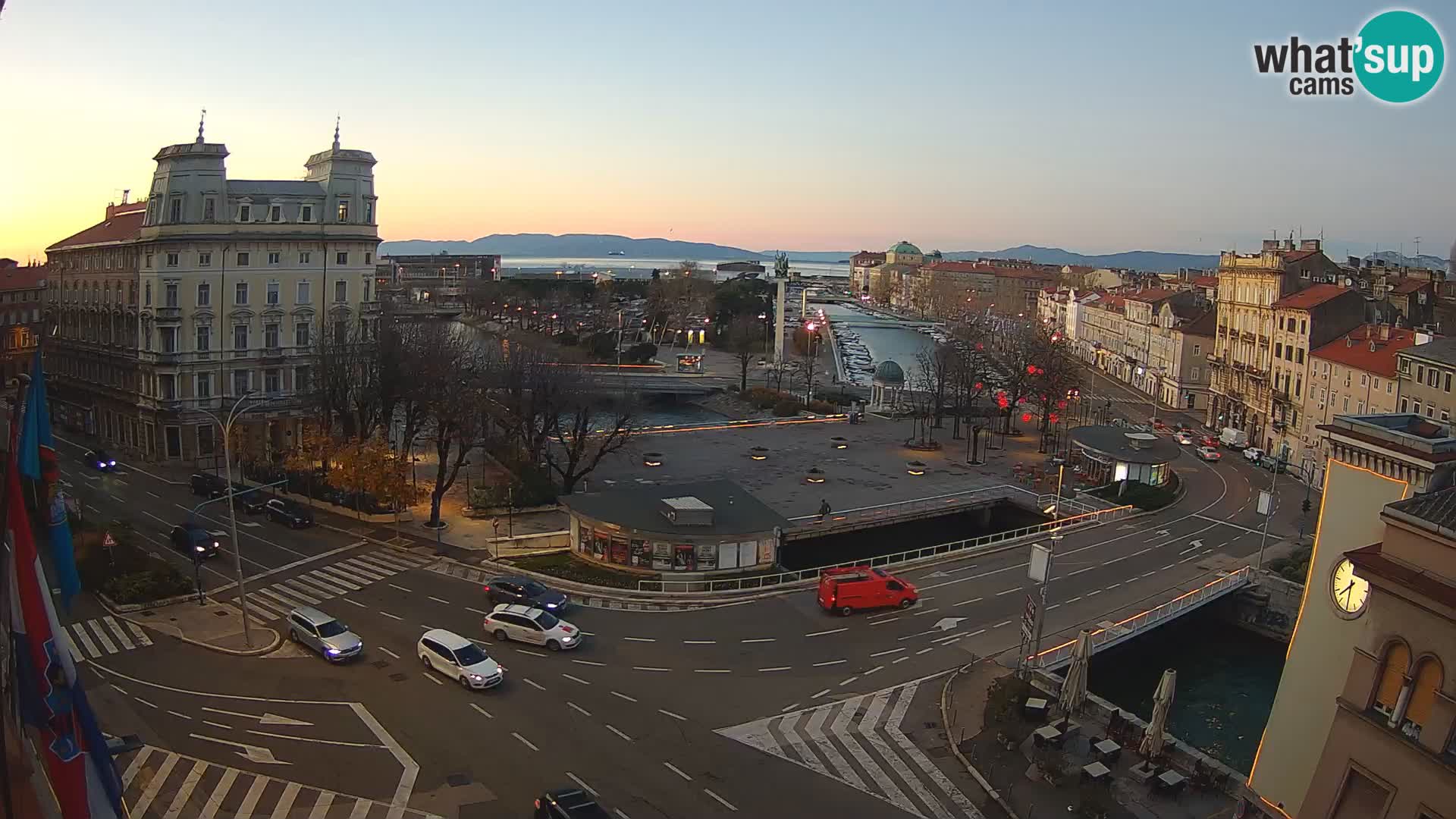 Rijeka –  Rječina, Fiumara and Tito square