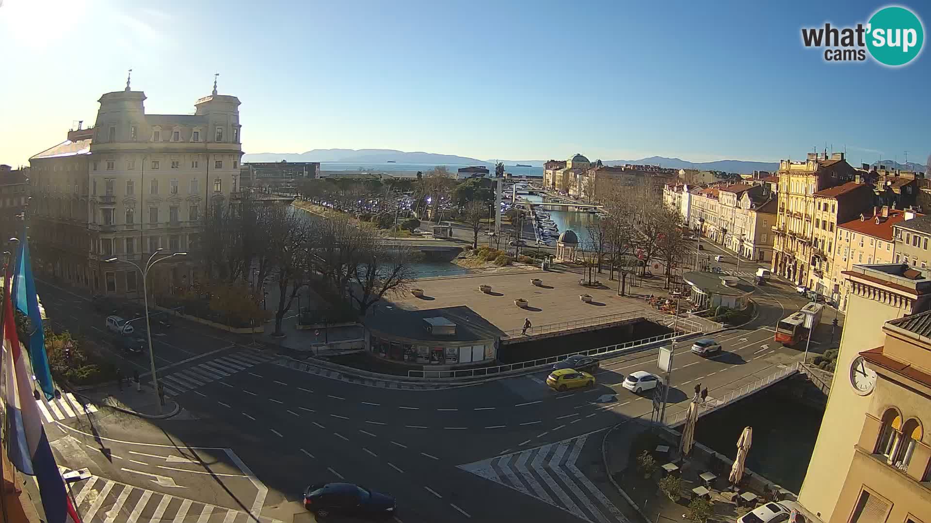 Rijeka –  Rječina, Fiumara and Tito square