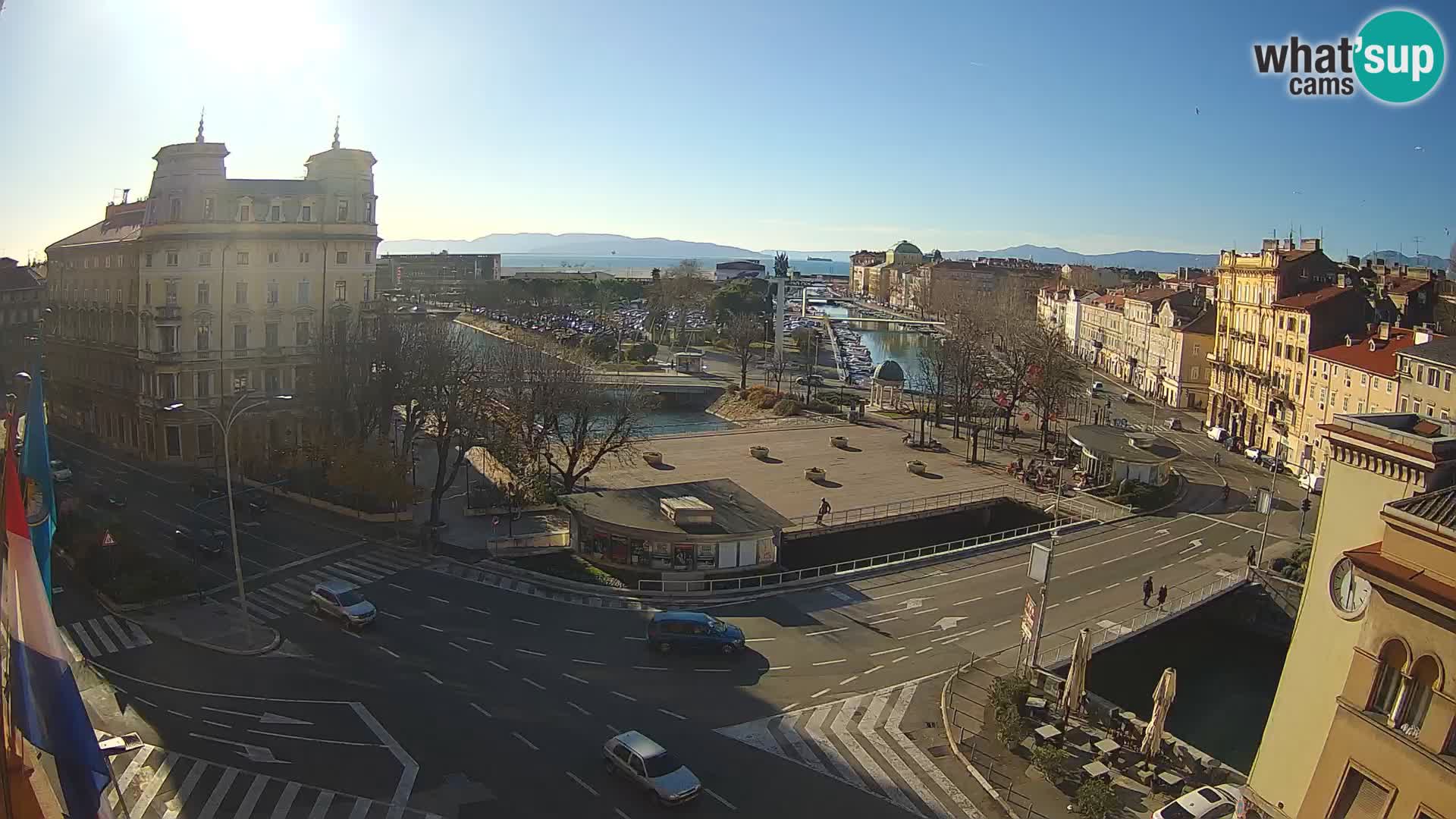 Rijeka –  Rječina, Fiumara and Tito square