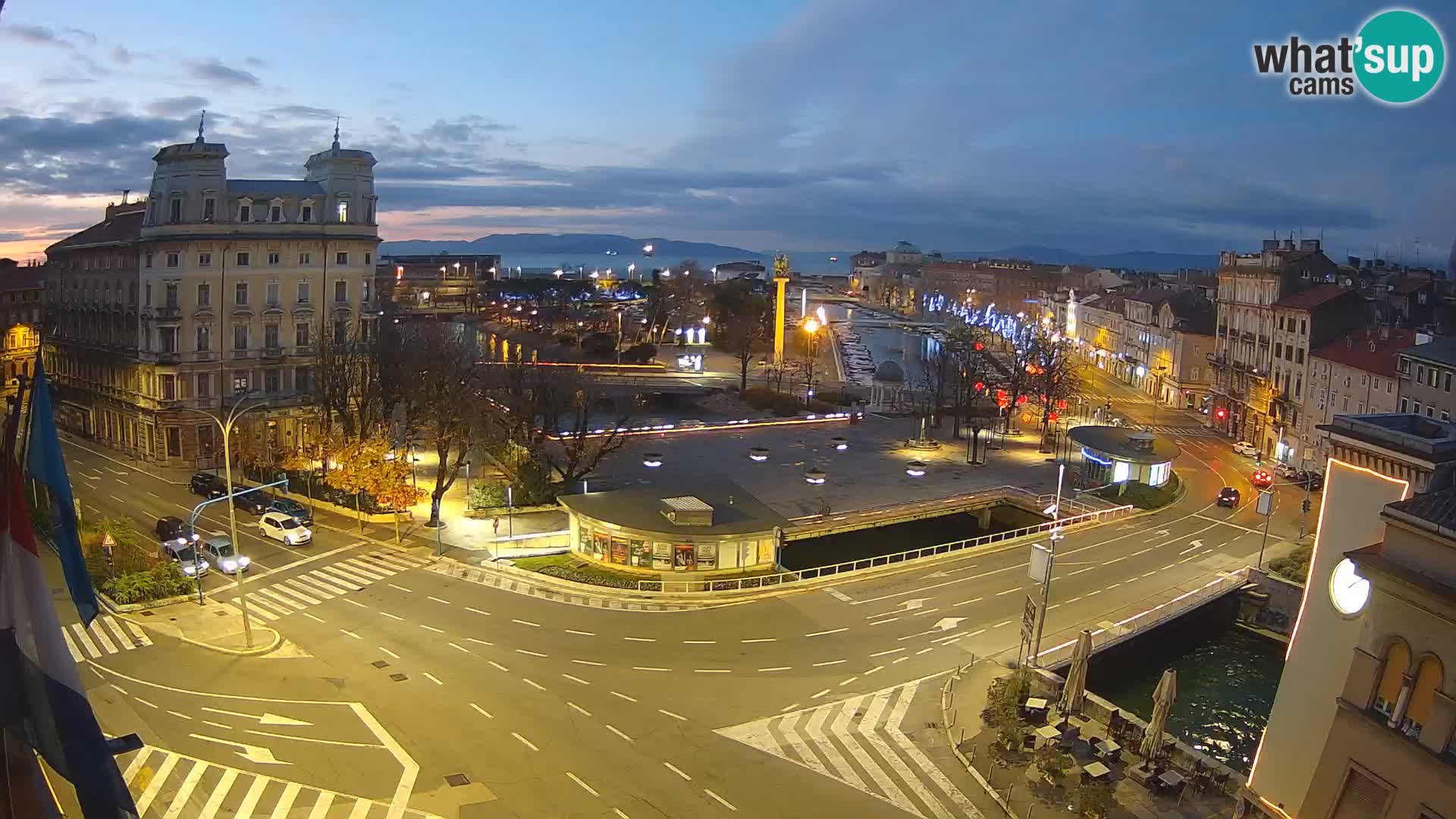 Rijeka –  Rječina, Fiumara and Tito square