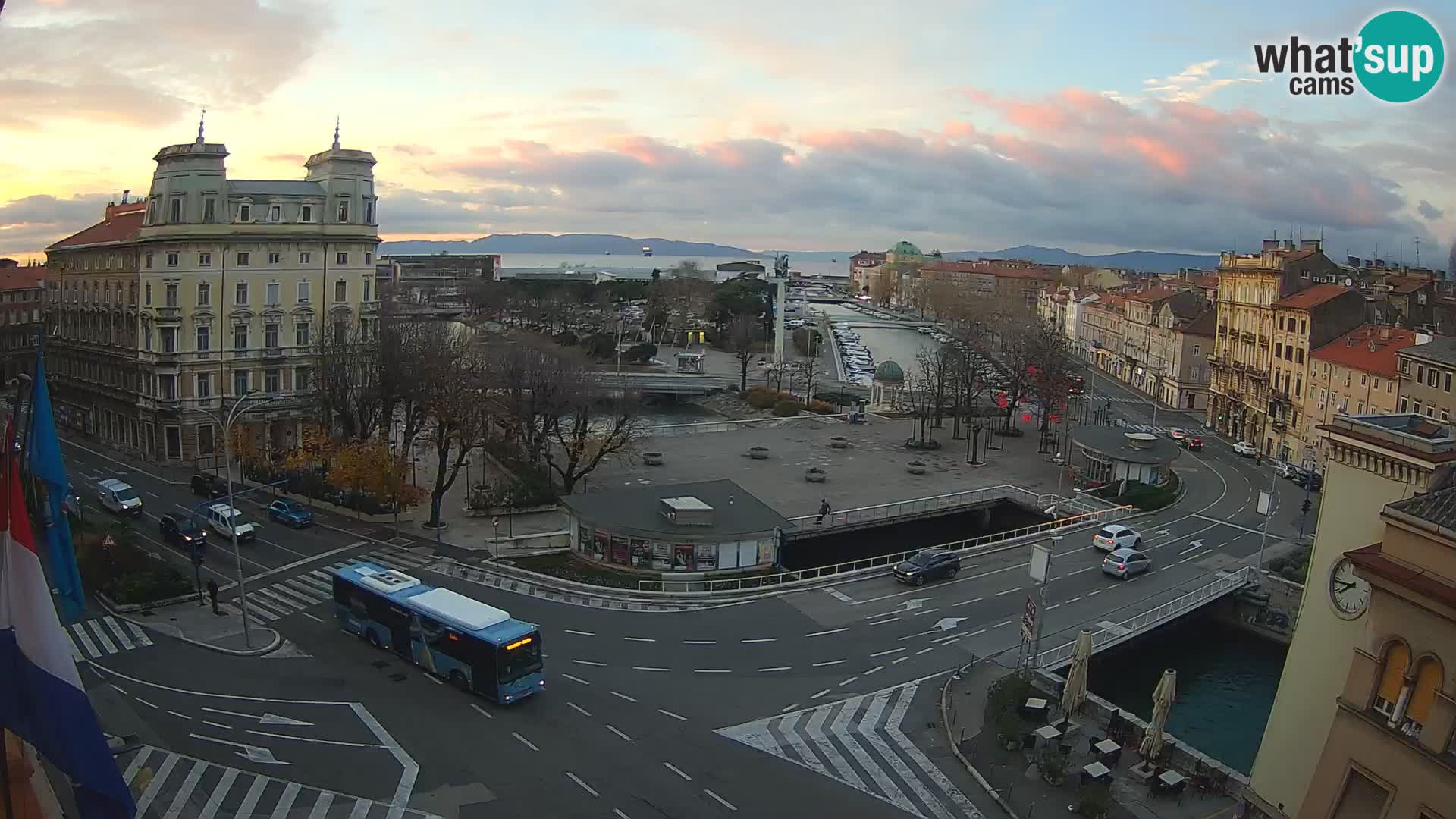 Rijeka –  Rječina, Fiumara and Tito square