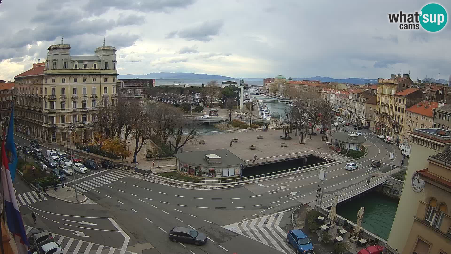 Rijeka –  Rječina, Fiumara and Tito square