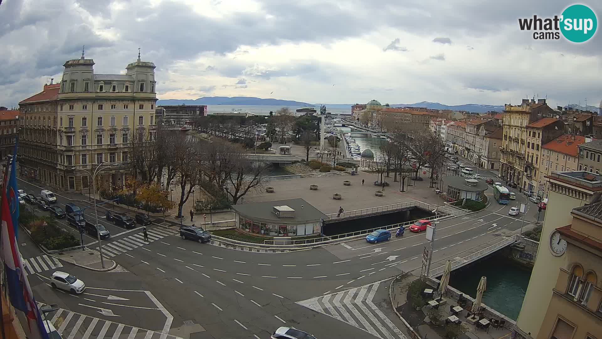 Rijeka –  Rječina, Fiumara and Tito square