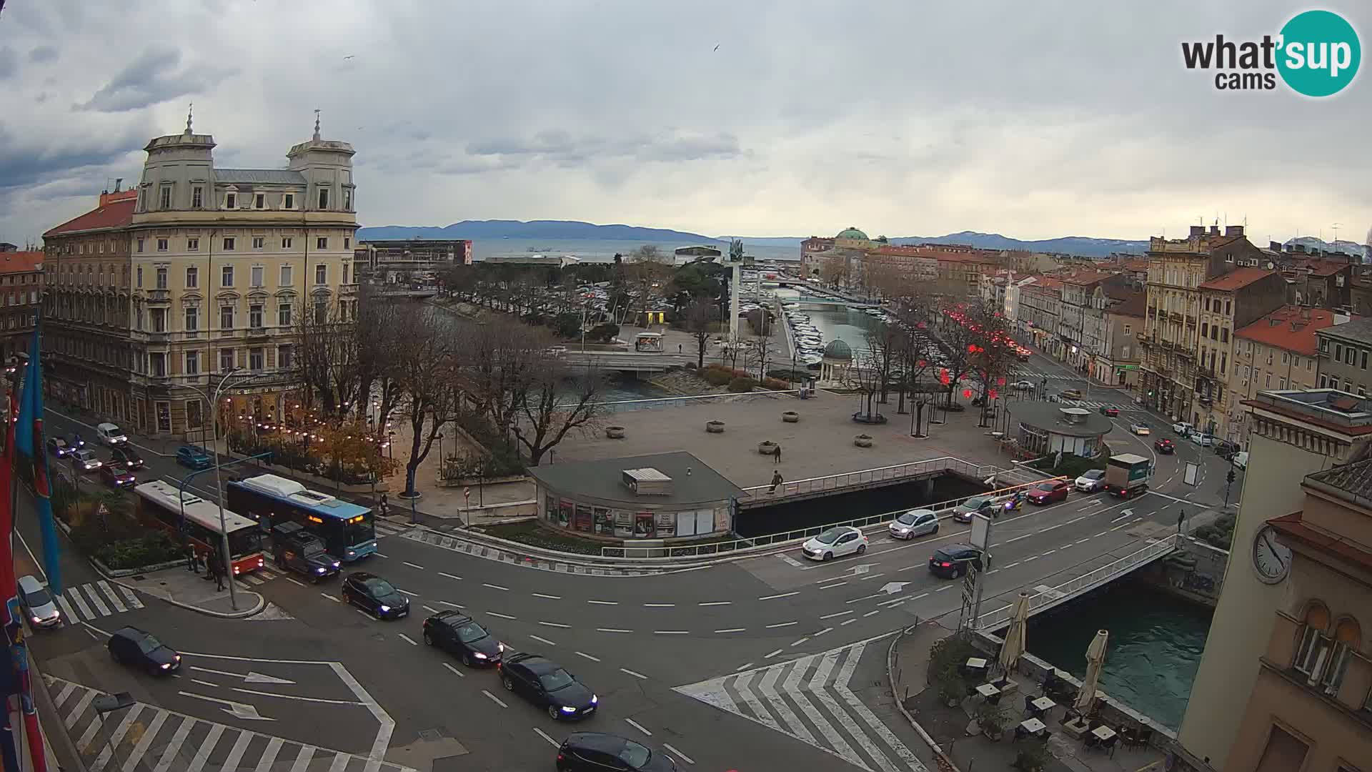 Rijeka –  Rječina, Fiumara and Tito square