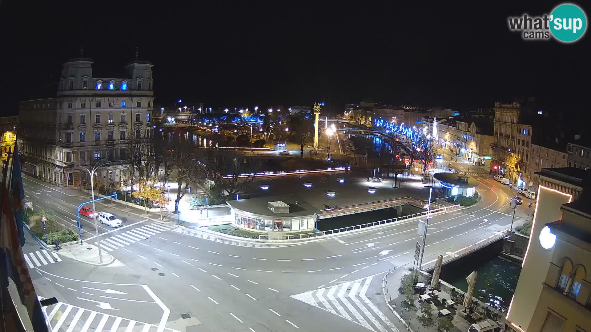 Rijeka –  Rječina, Fiumara and Tito square