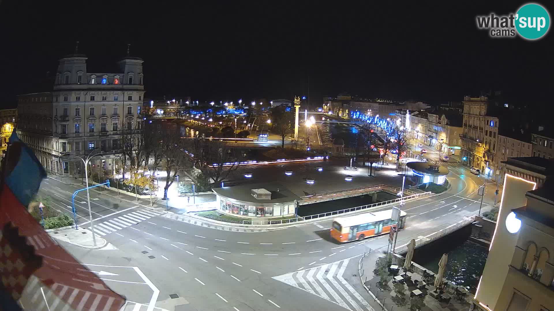 Rijeka –  Rječina, Fiumara and Tito square