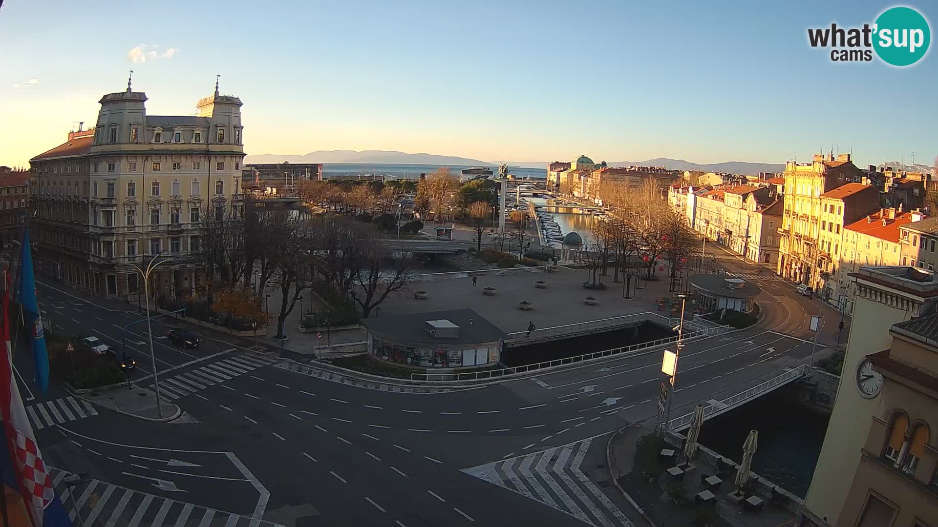 Rijeka –  Rječina, Fiumara and Tito square