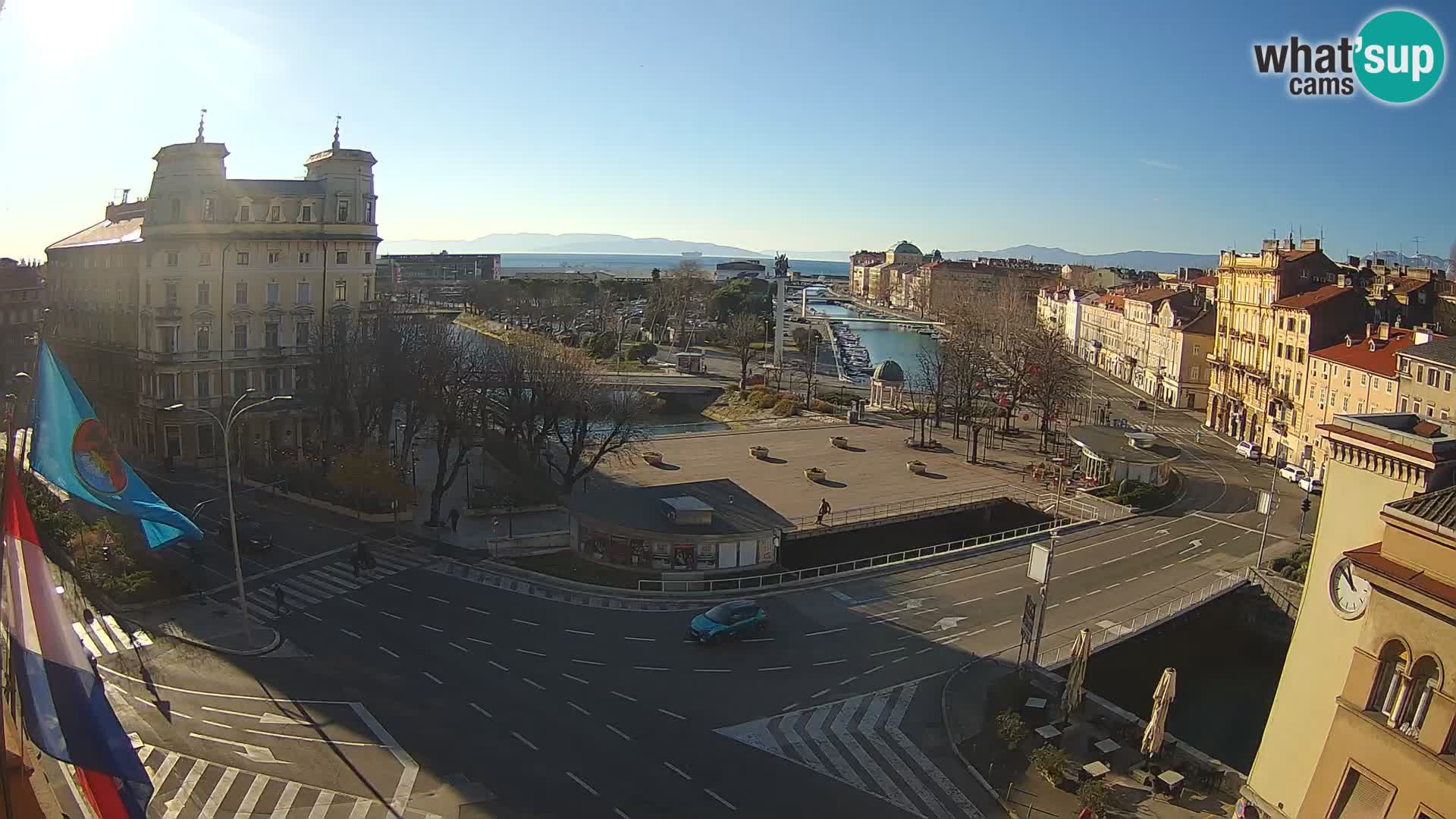 Rijeka –  Rječina, Fiumara and Tito square