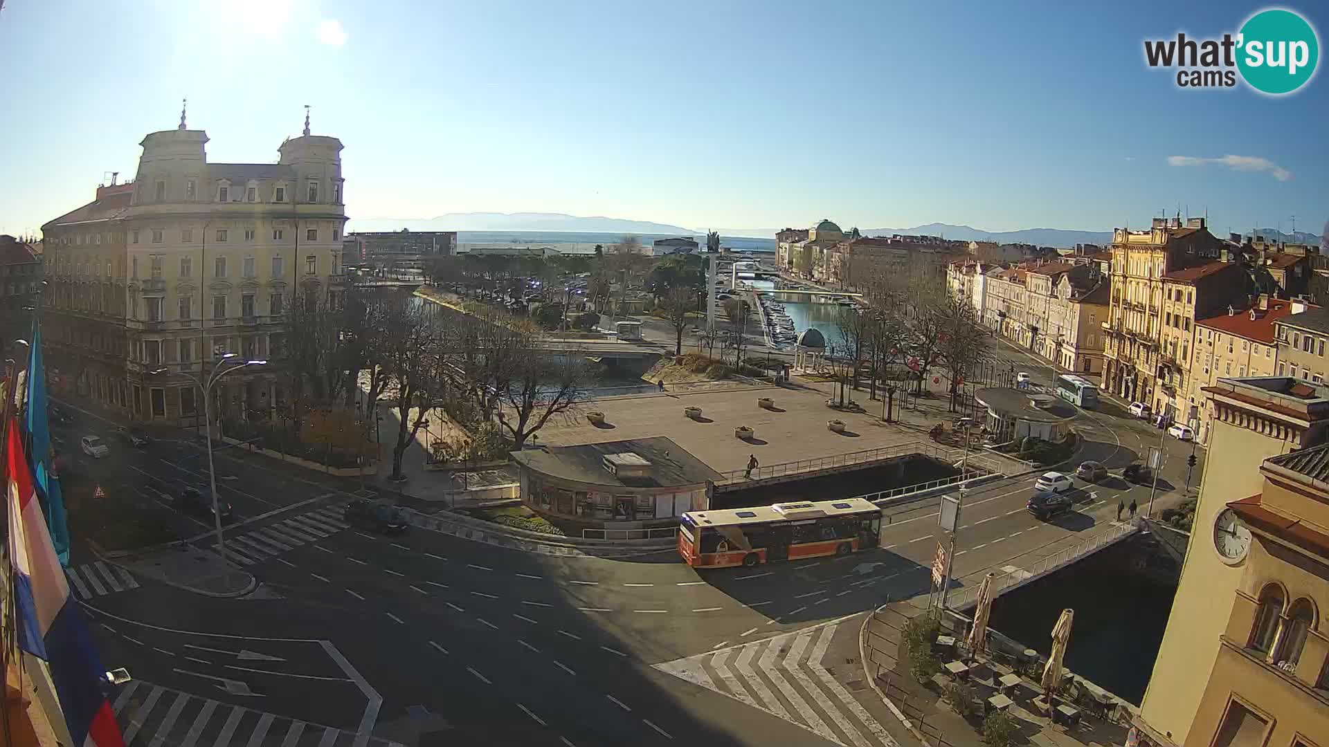 Rijeka –  Rječina, Fiumara and Tito square