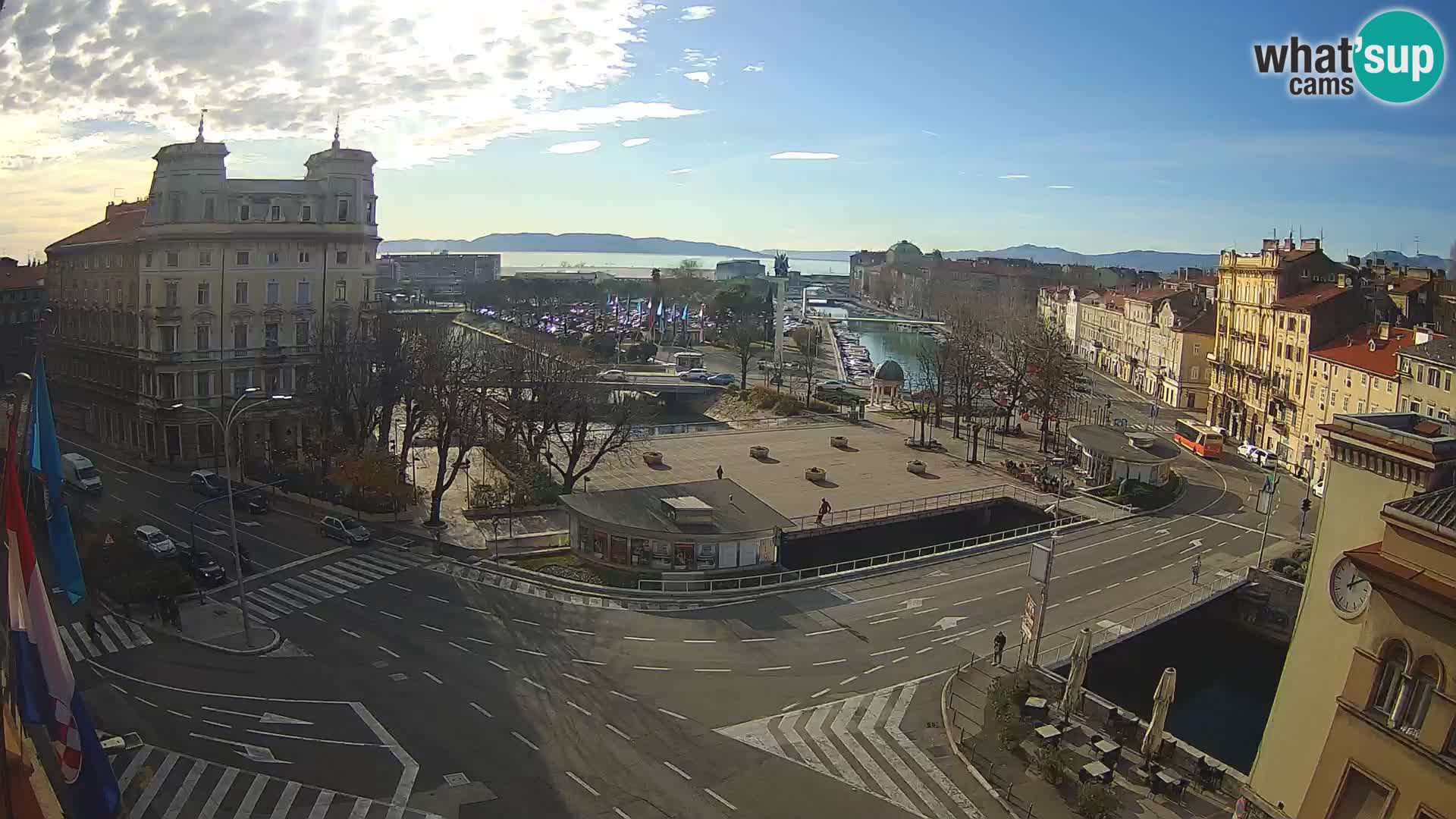 Rijeka –  Rječina, Fiumara and Tito square